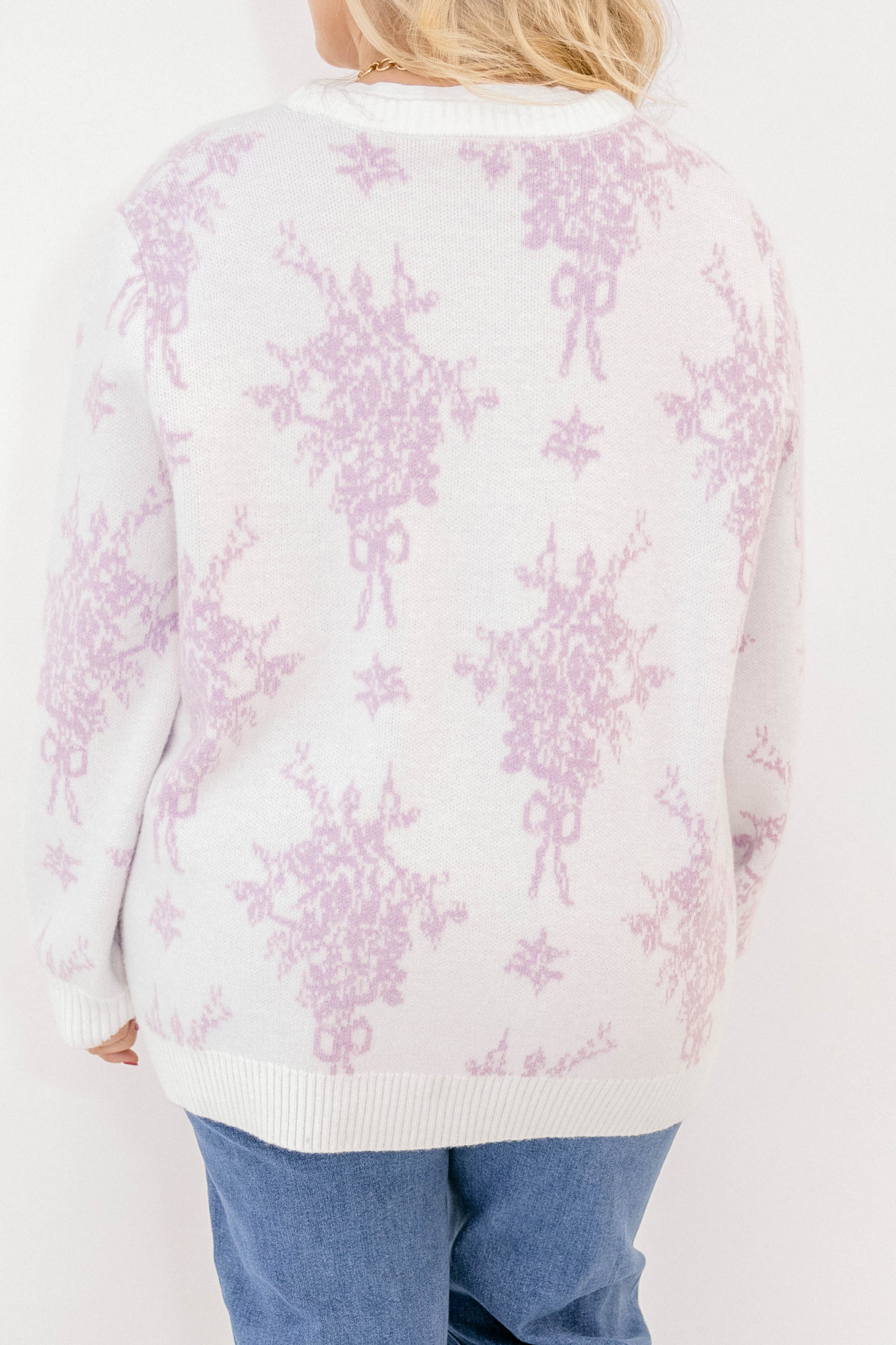 Sweet As Ever Cardigan, Purple