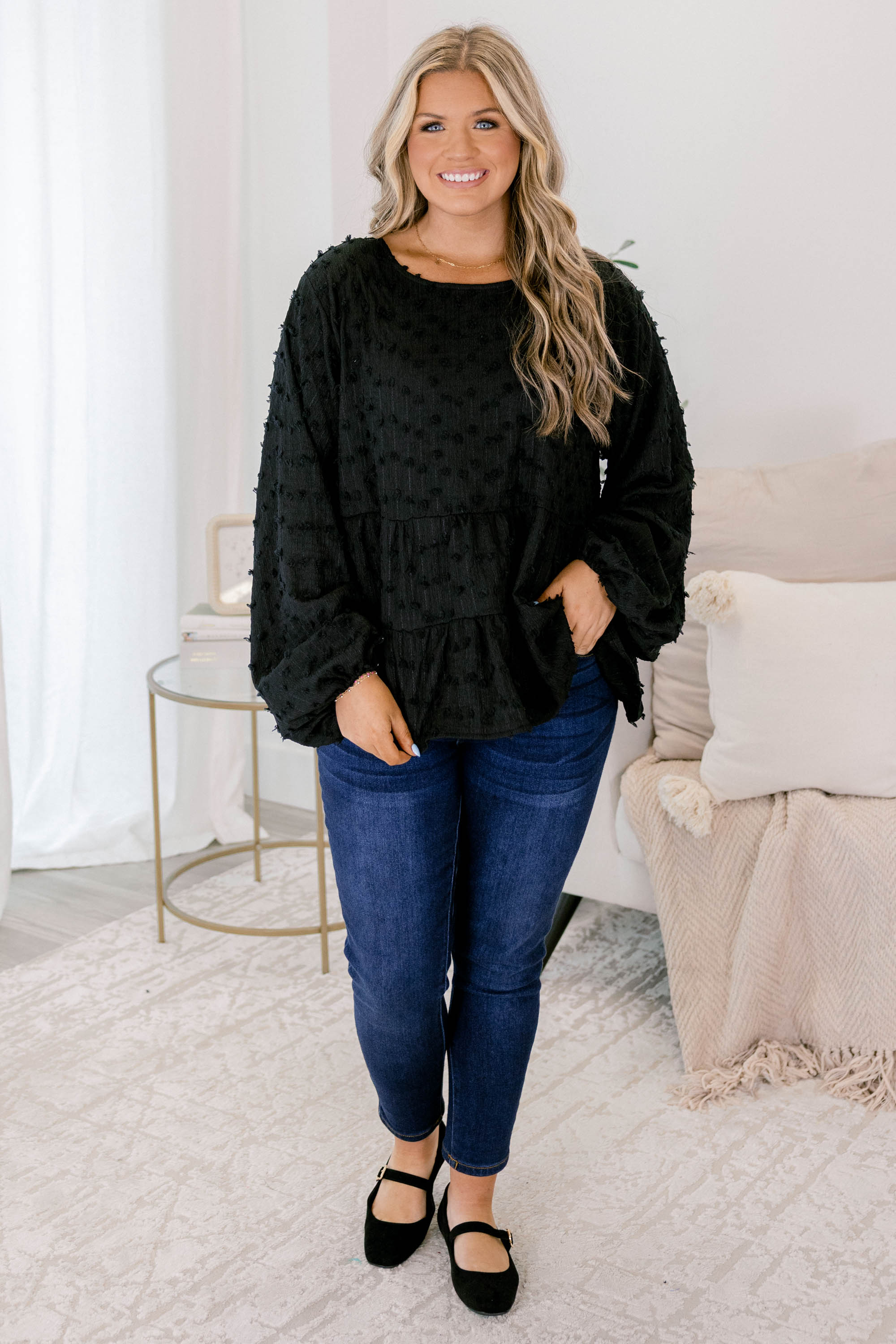 Sweet As Ever Top, Black