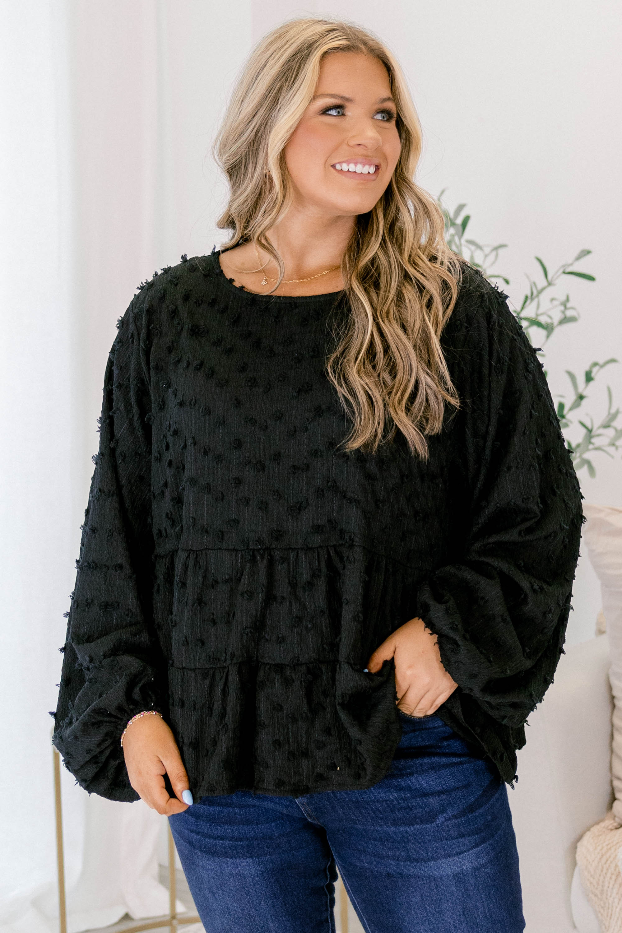 Sweet As Ever Top, Black
