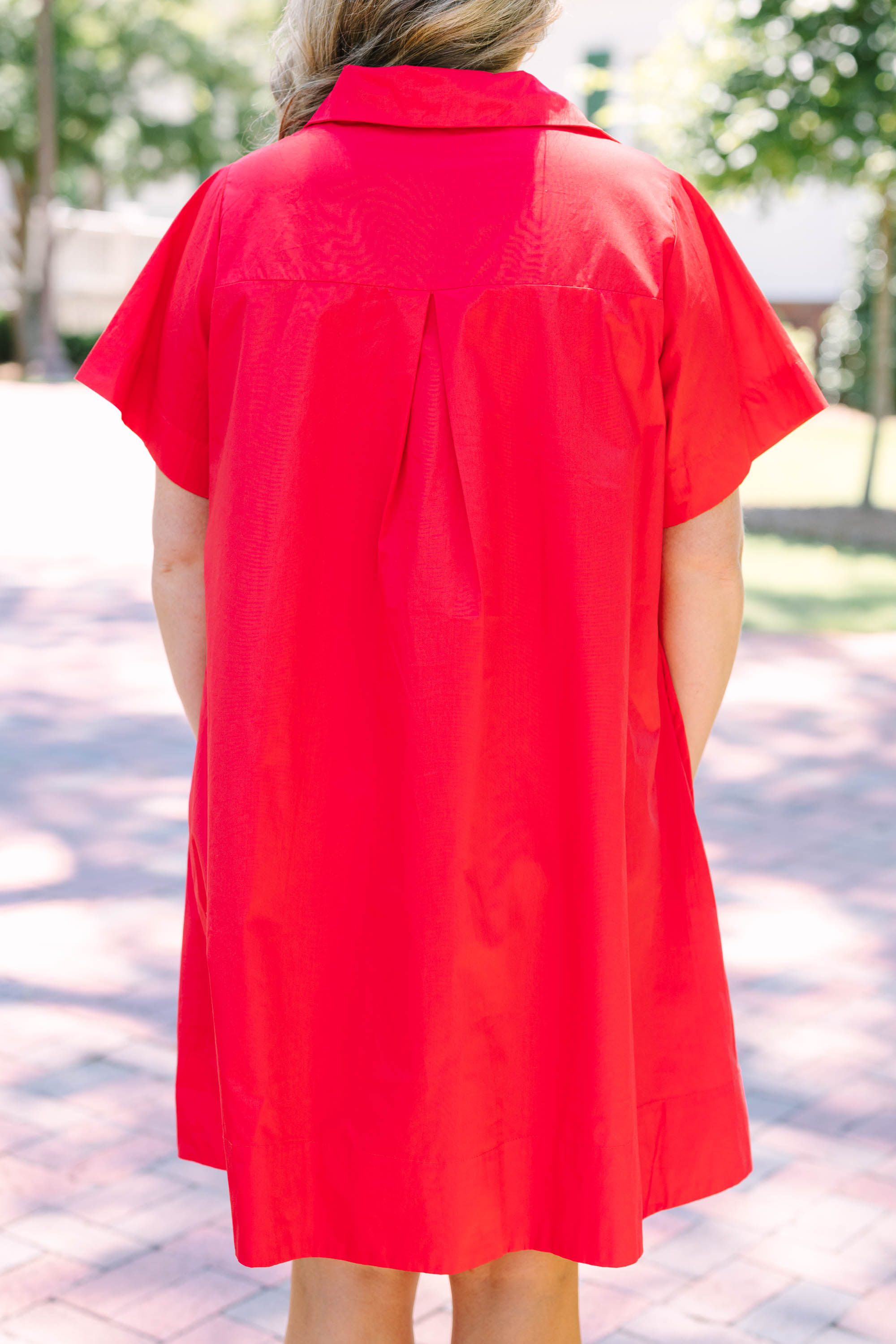 Sweet Breeze Dress, Red