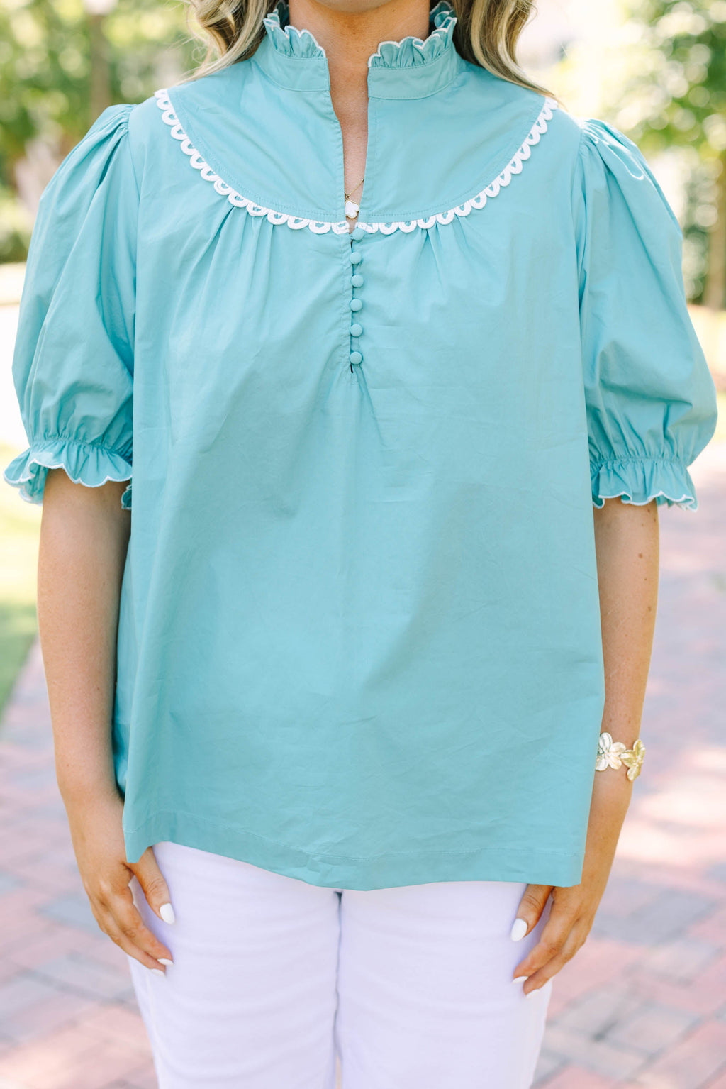 Sweet Daydream Top, Green
