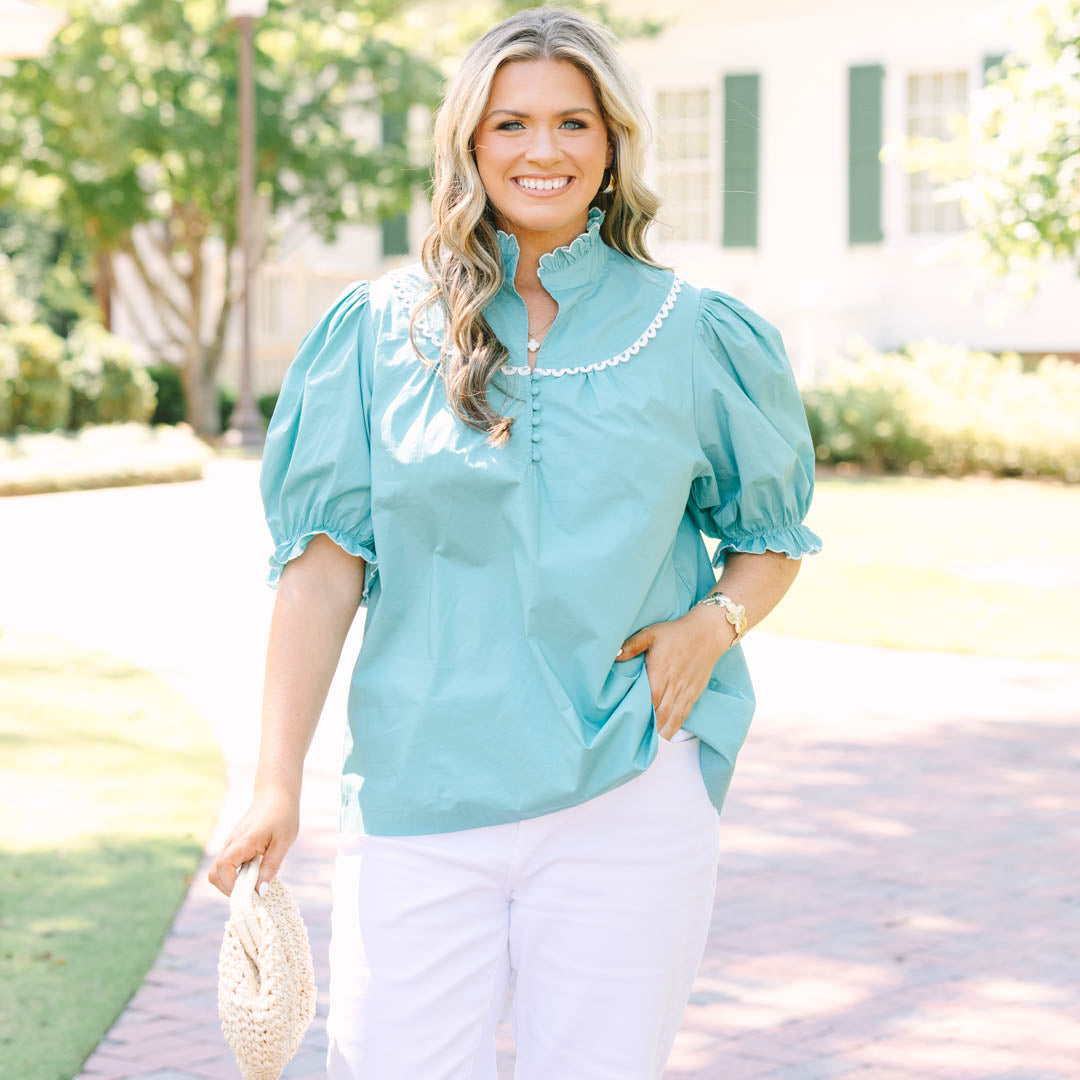 Sweet Daydream Top, Green