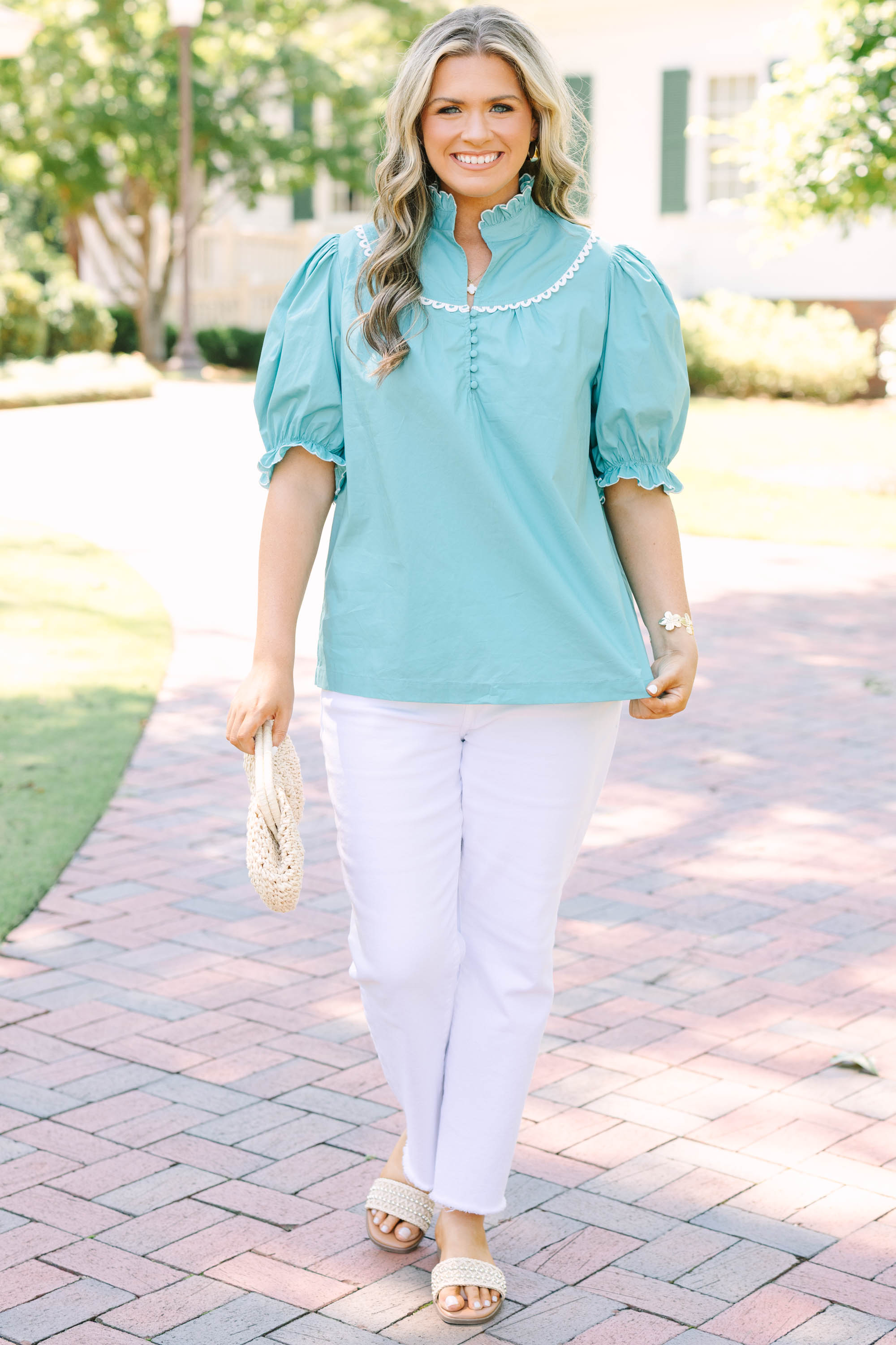 Sweet Daydream Top, Green