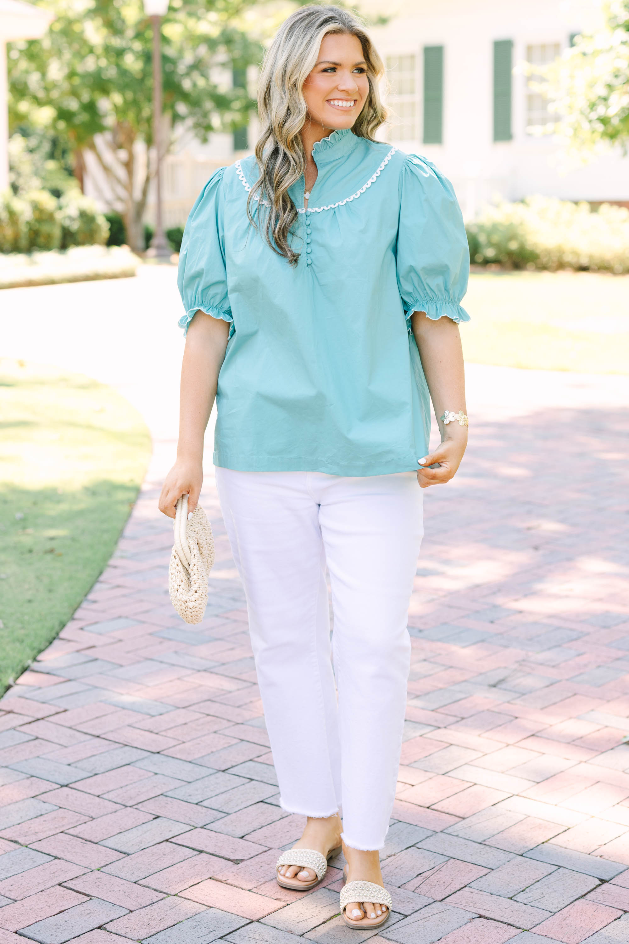 Sweet Daydream Top, Green