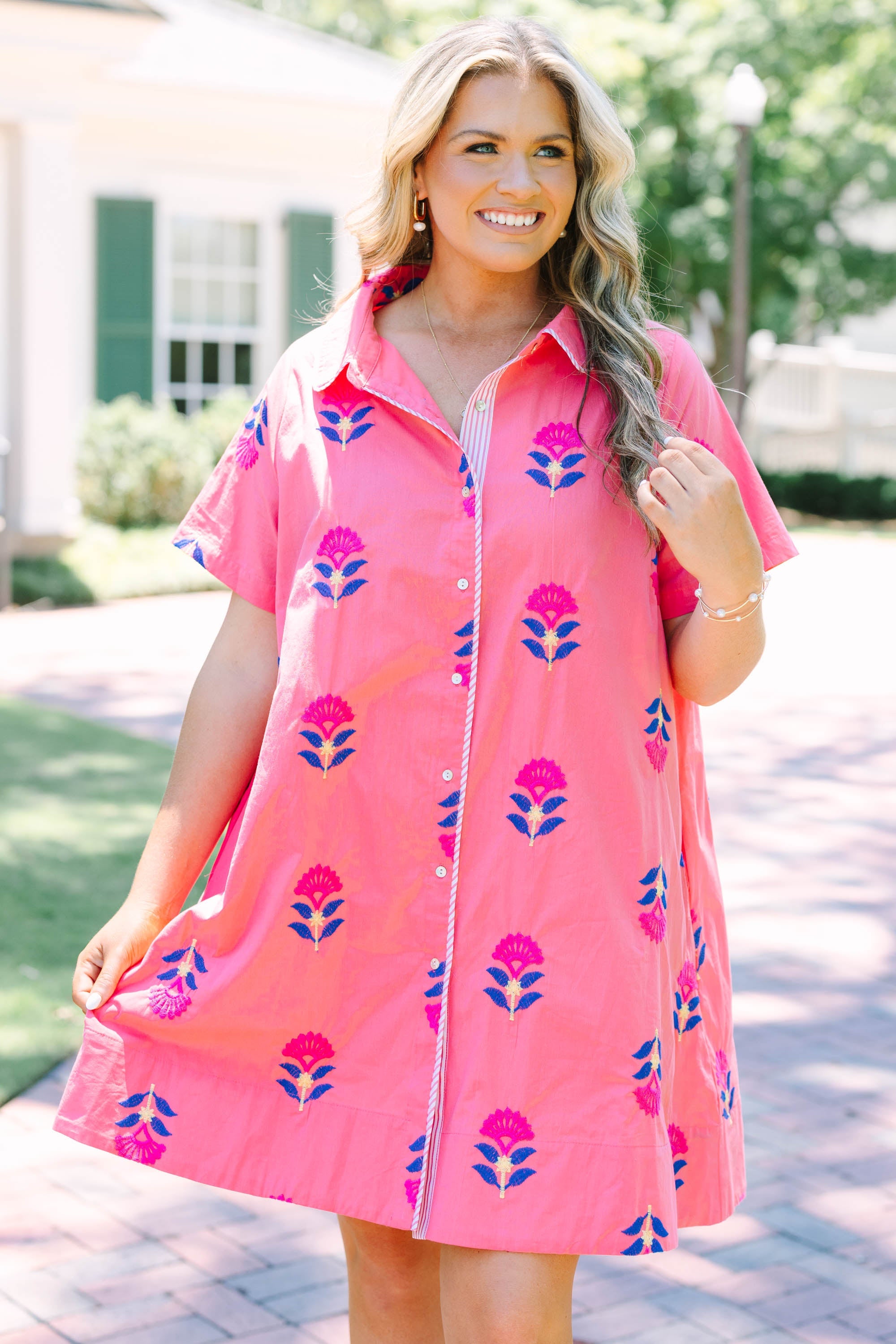 Sweet Deal Dress, Pink