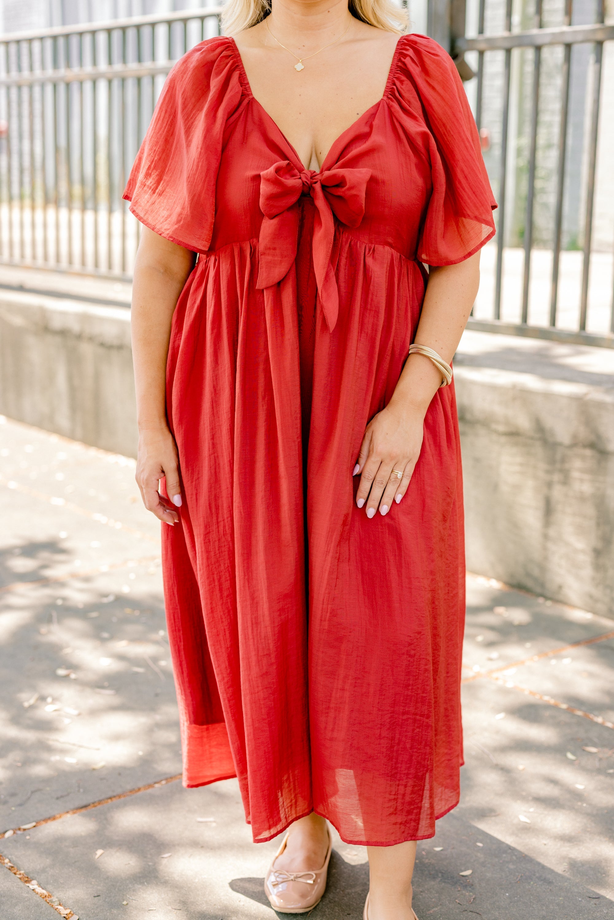 Sweet Lady Maxi Dress, Cinnamon