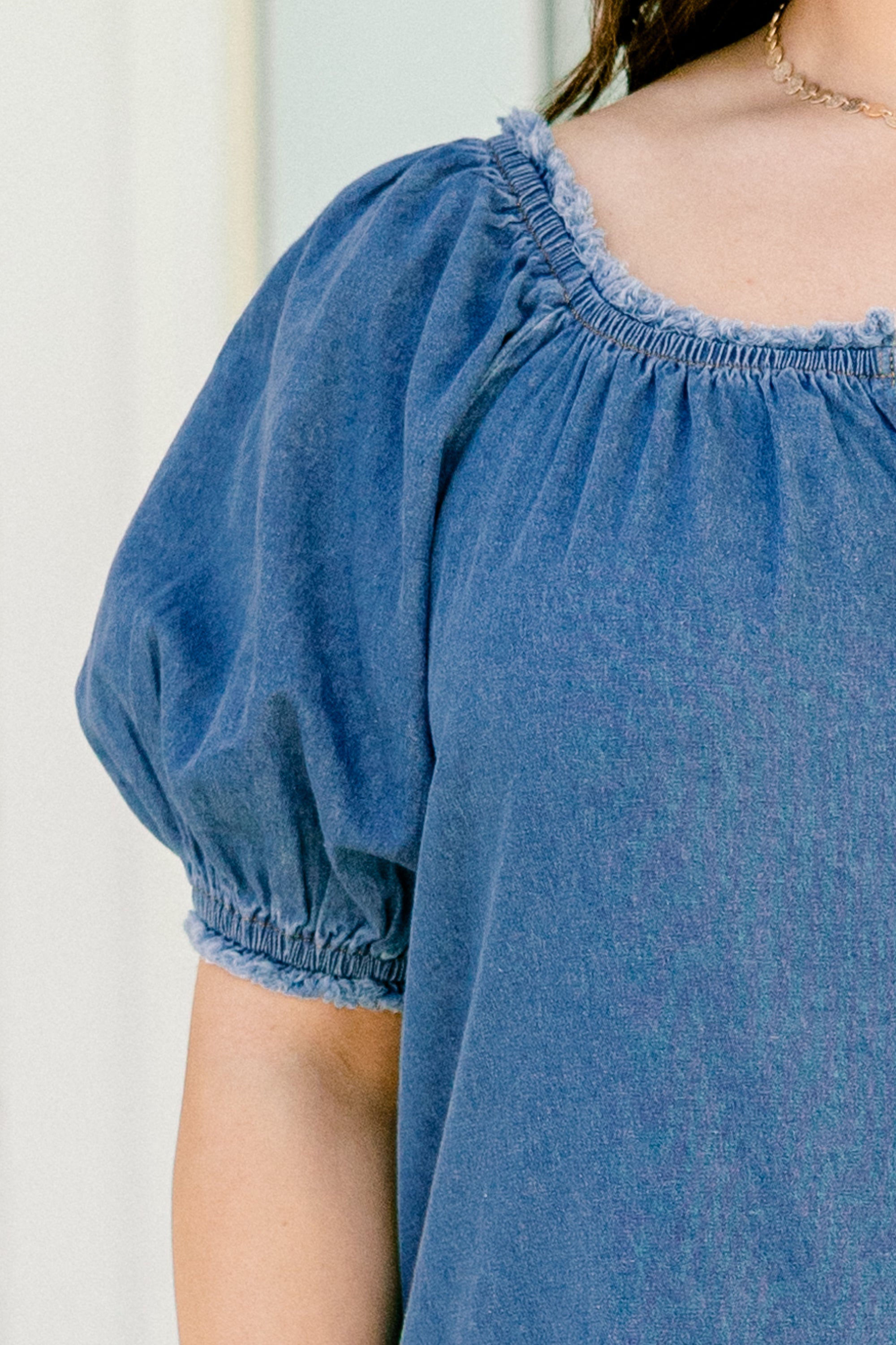 Sweet Nothings Romper, Blue