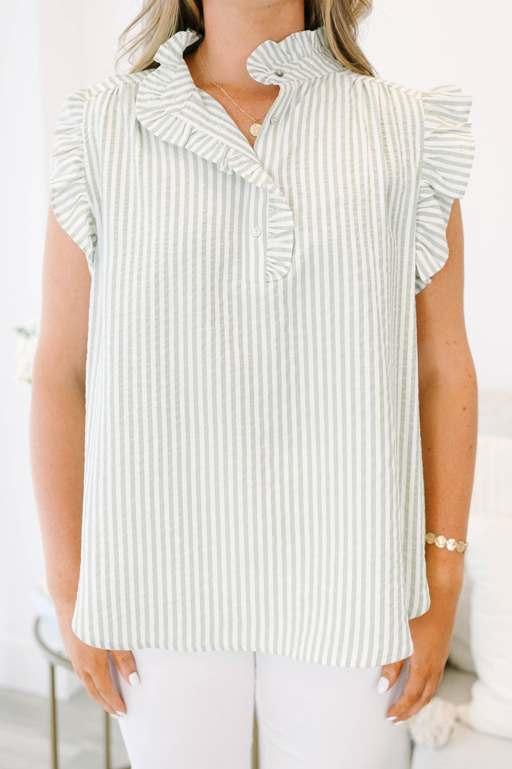 Sweet Notions Top, Green