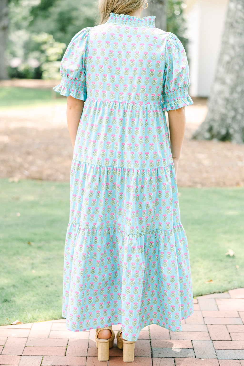 Sweet Recollection Dress, Baby Blue