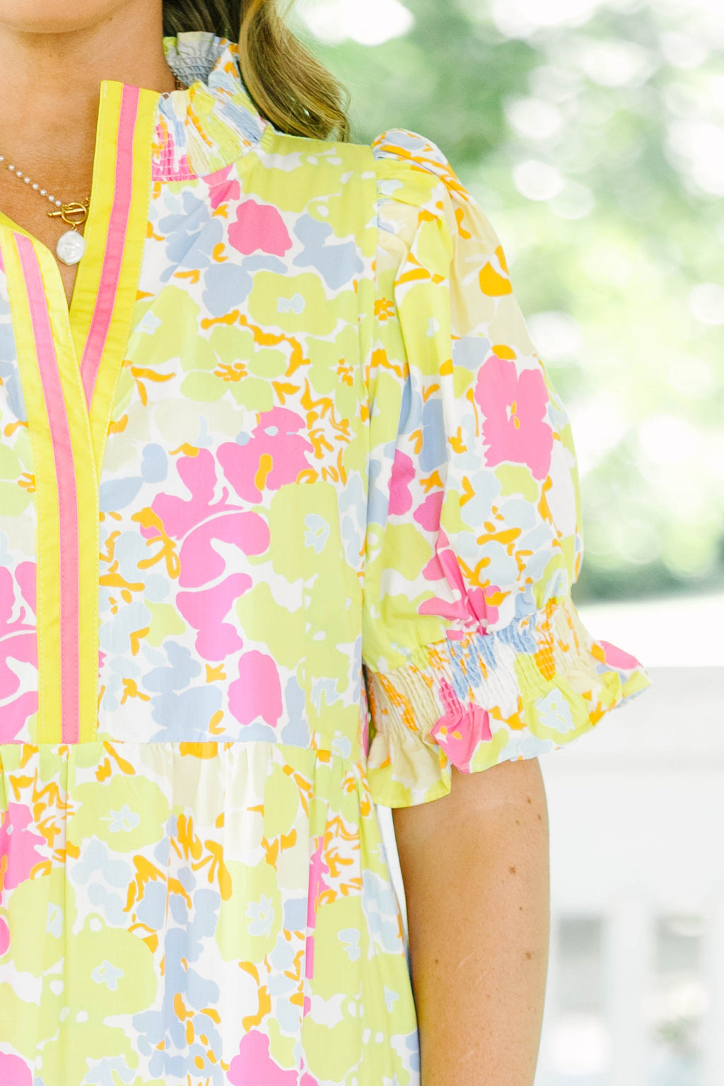 Sweet Recollection Dress, Yellow