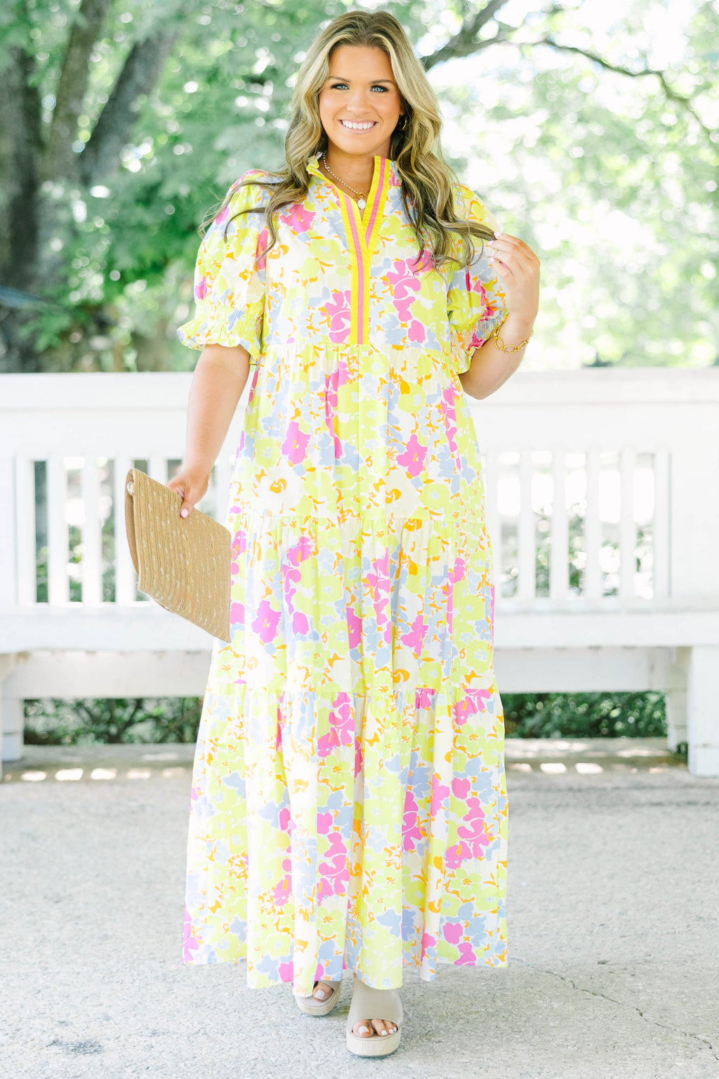 Sweet Recollection Dress, Yellow