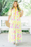 Sweet Recollection Dress, Yellow