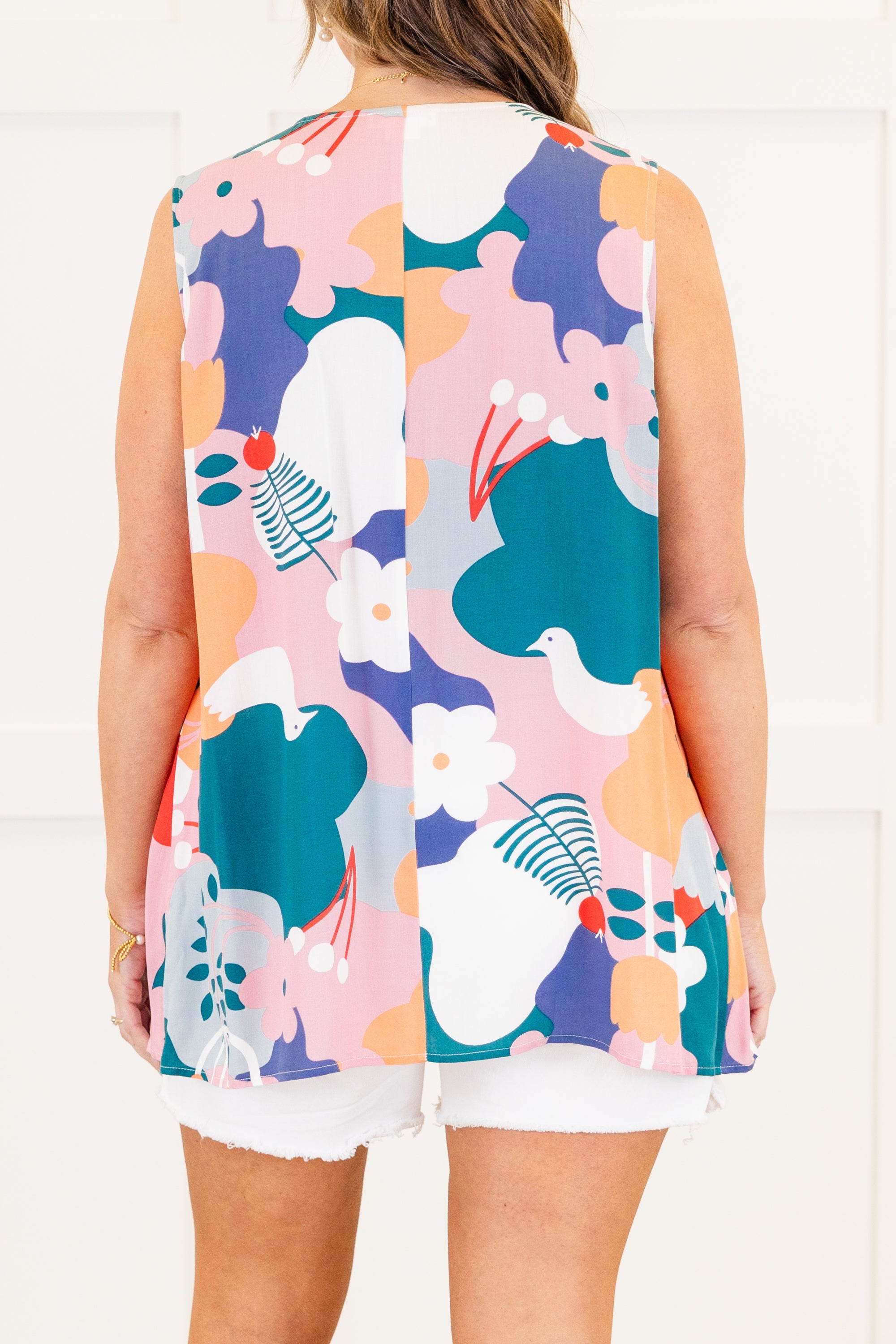 Sweet Spring Tank, Pink