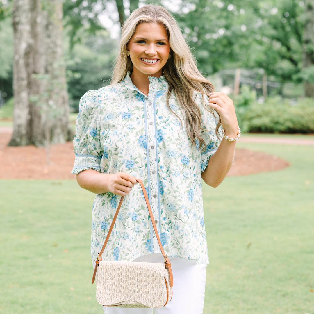 Sweet Starlight Top, Green