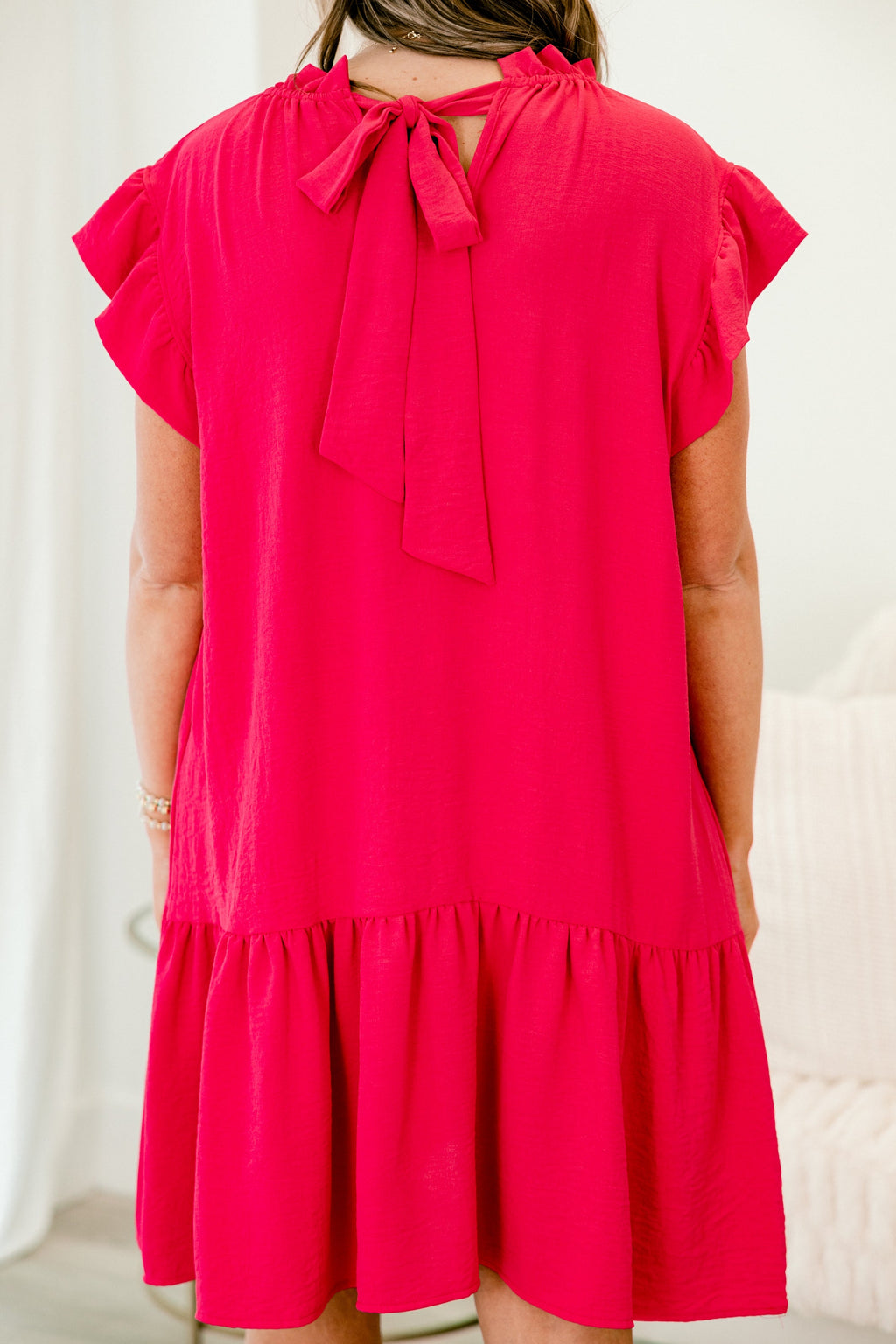 Sweet Talk To Me Dress, Fuchsia
