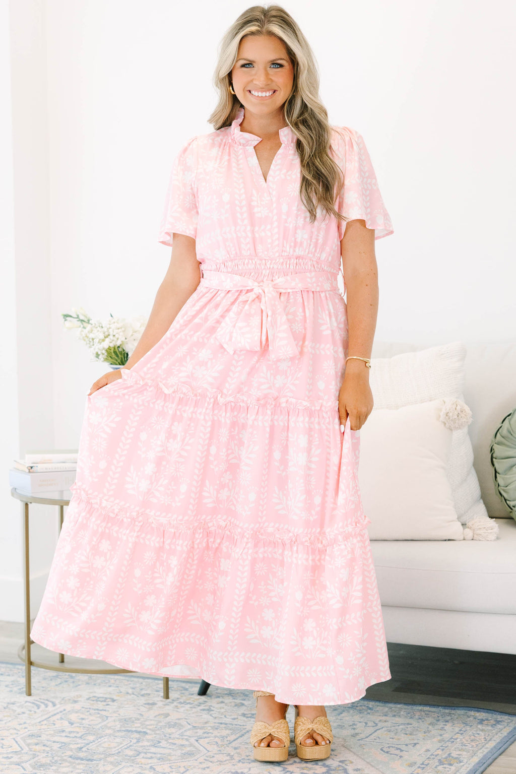Sweet Thoughts Dress, Baby Pink