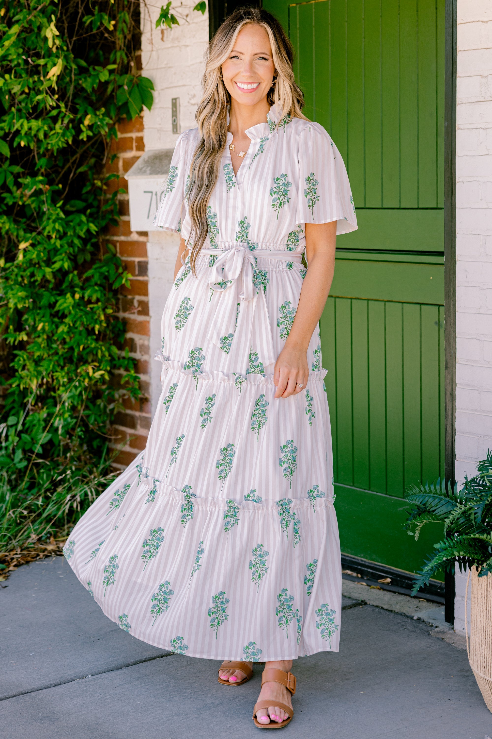 Sweet Thoughts Dress, Beige