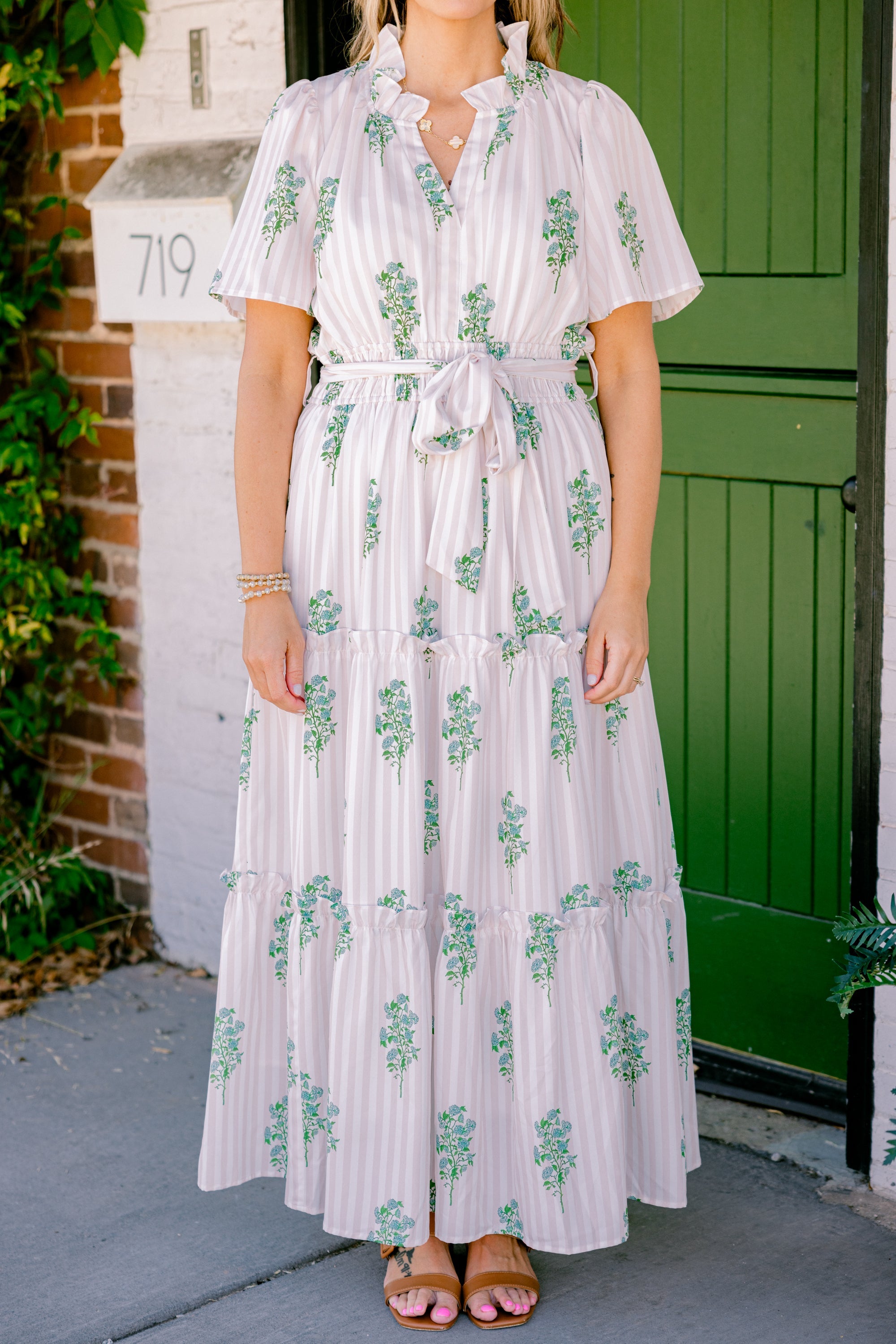 Sweet Thoughts Dress, Beige