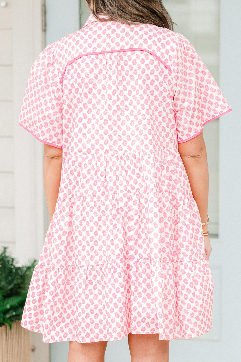 Sweetly Surprised Dress, White