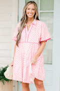 Sweetly Surprised Dress, White