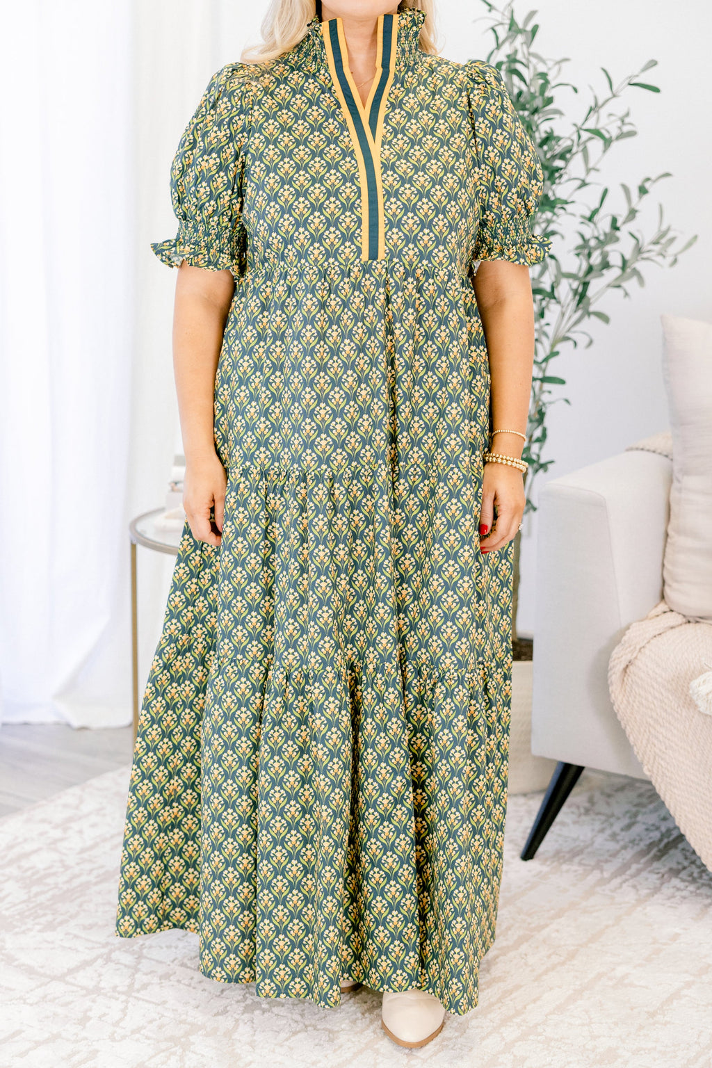 Sweet Recollection Dress, Green