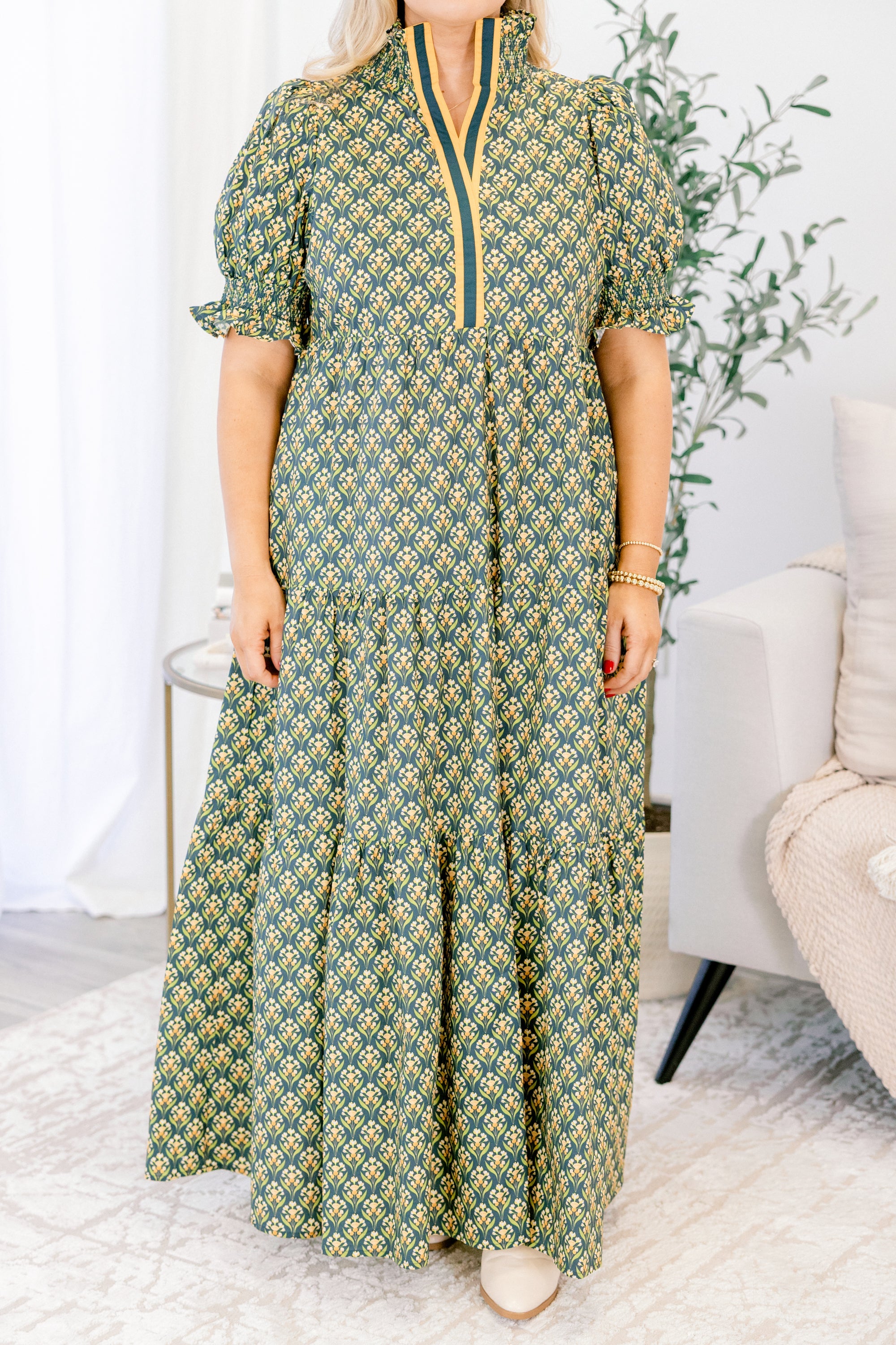Sweet Recollection Dress, Green