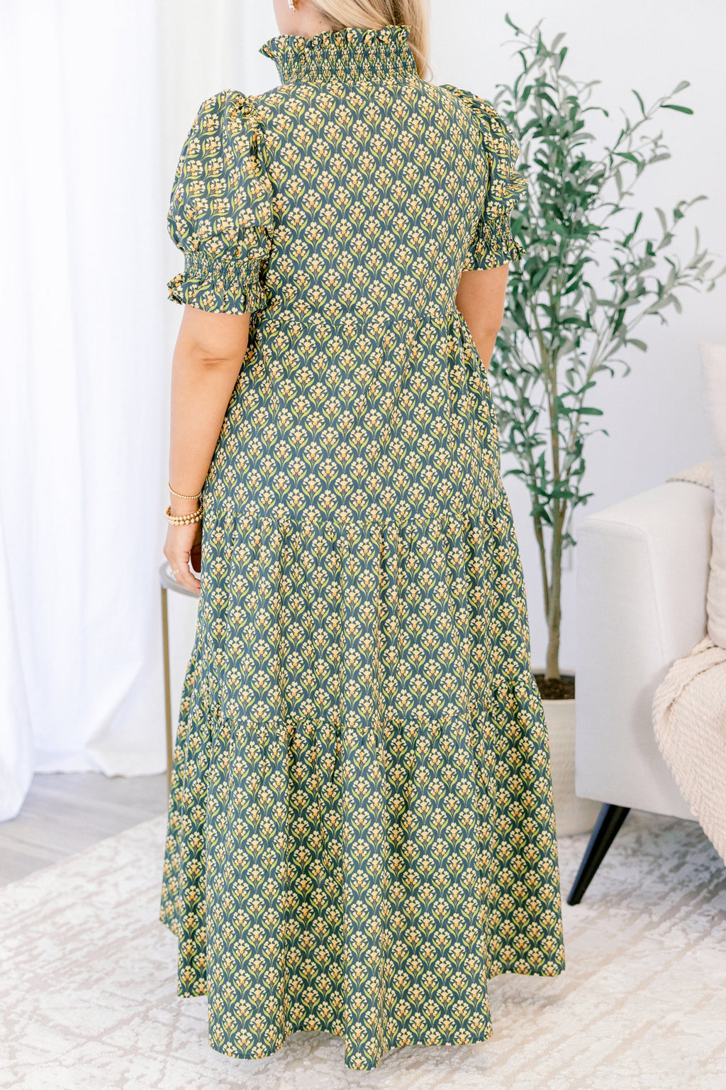 Sweet Recollection Dress, Green