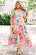 Sweet Recollection Dress, Fuchsia