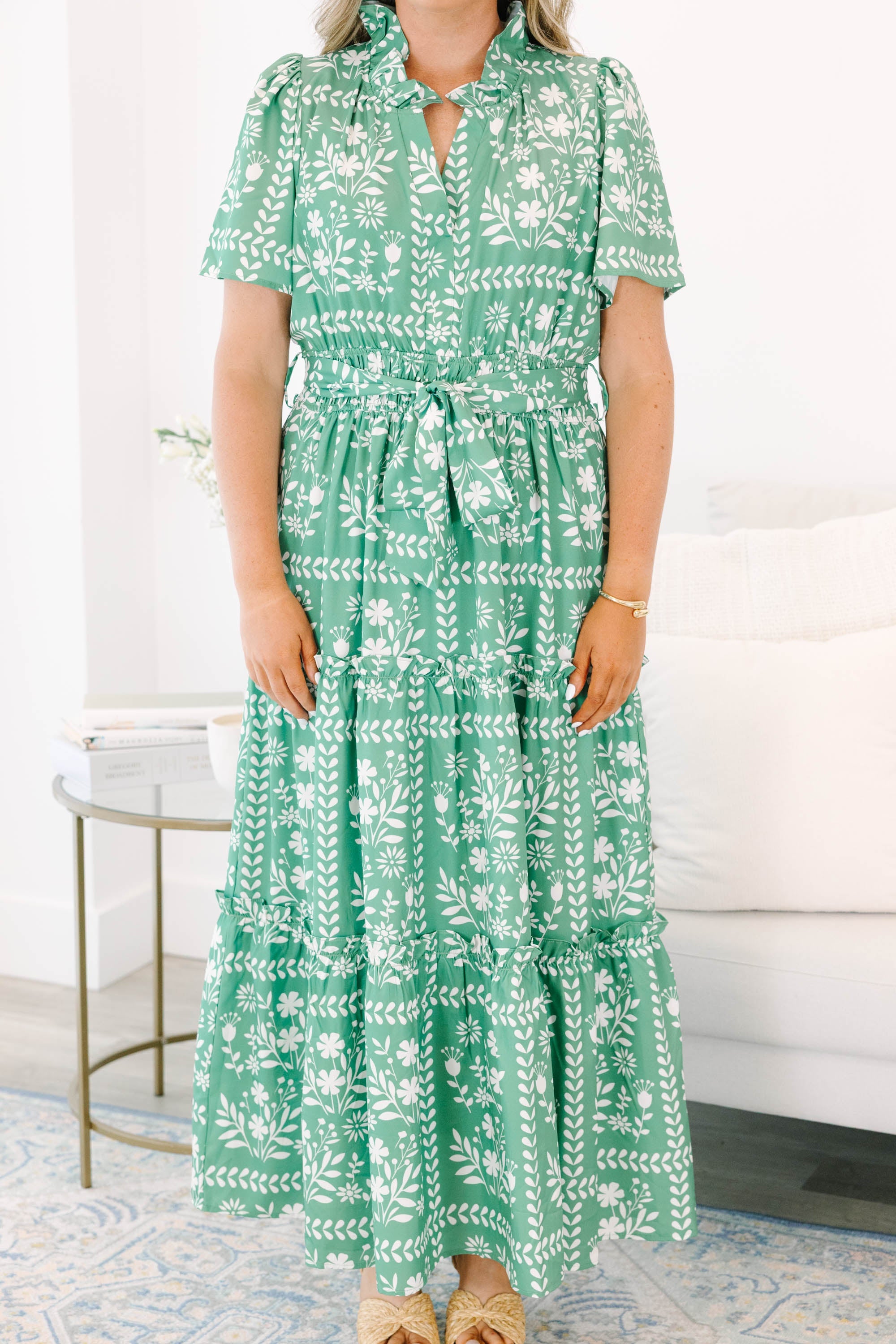 Sweet Thoughts Dress, Green