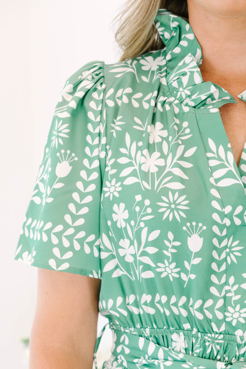 Sweet Thoughts Dress, Green
