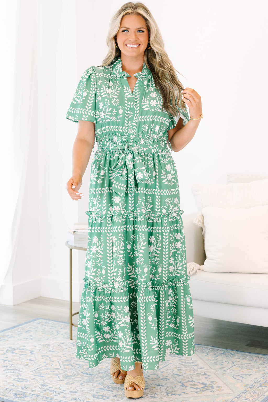 Sweet Thoughts Dress, Green