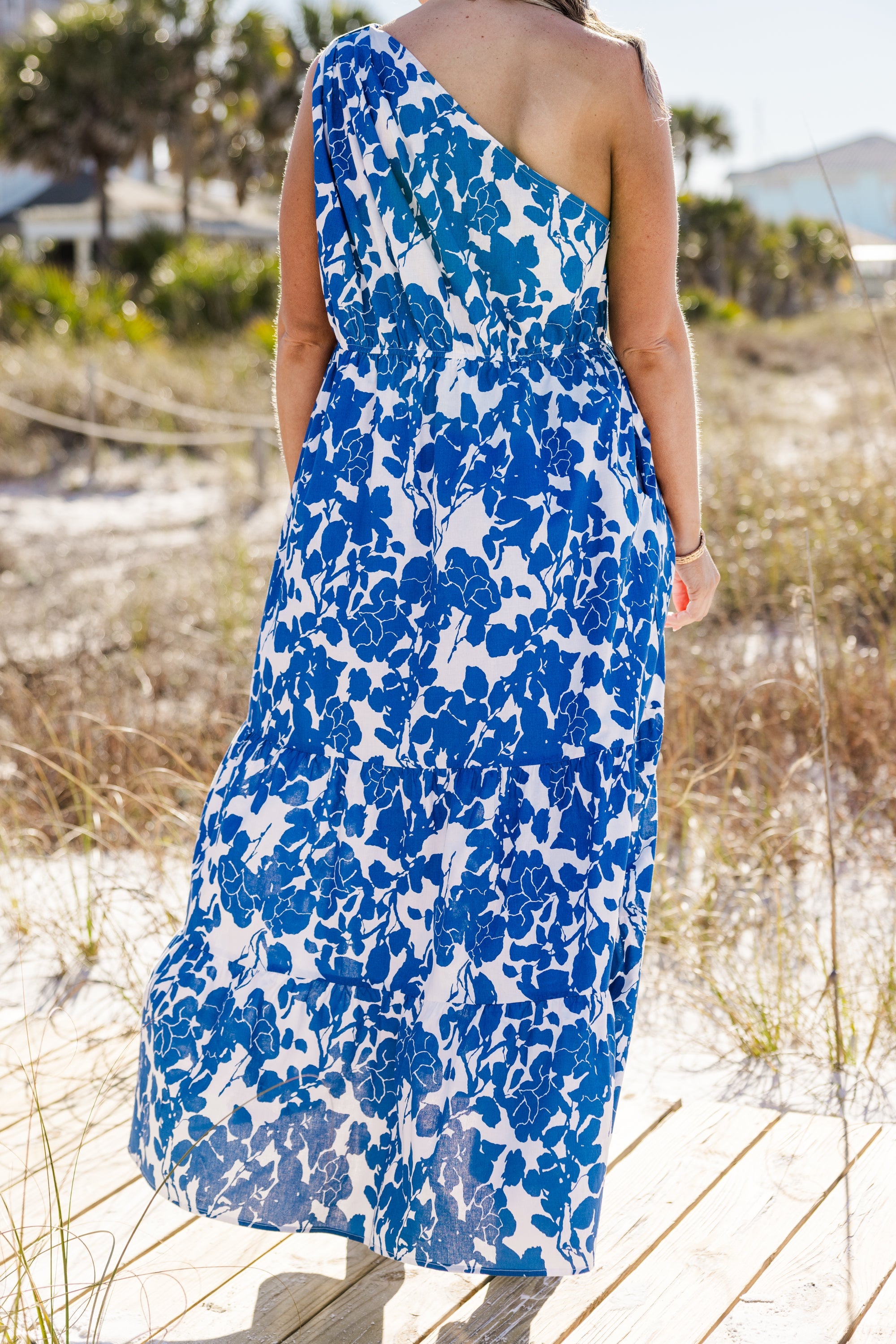 Swing My Way Dress, Blue