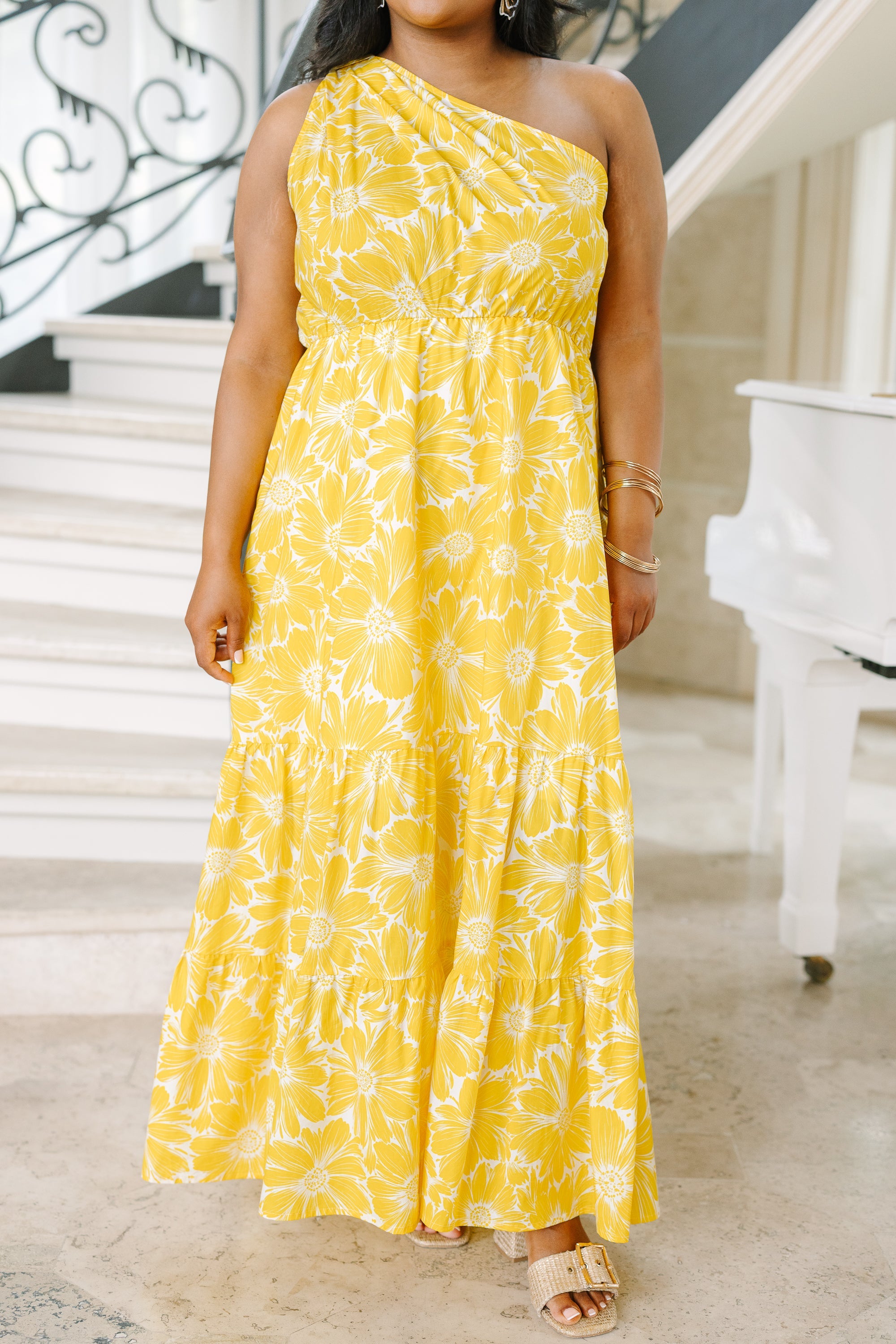 Swing My Way Dress, Yellow