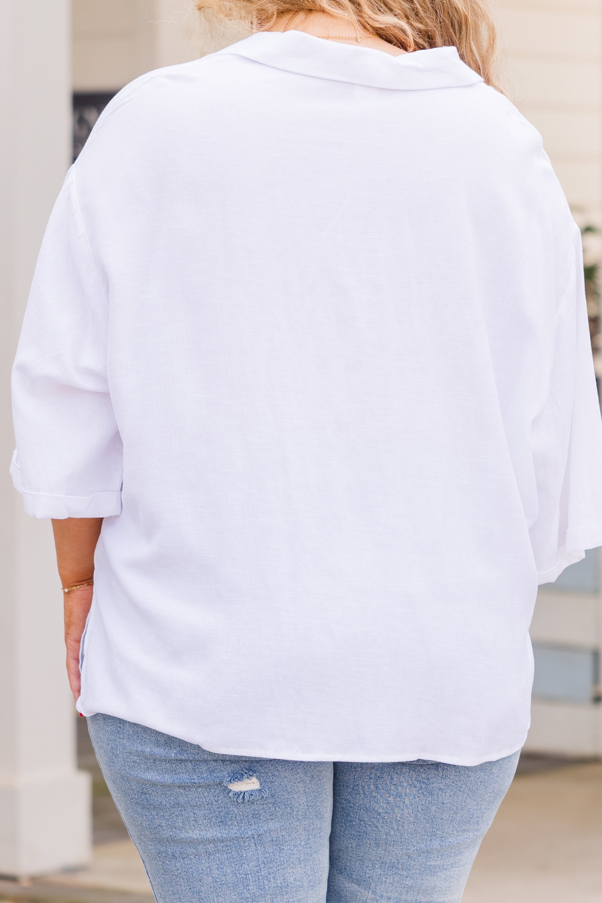 Take A Beat Top, Off-White