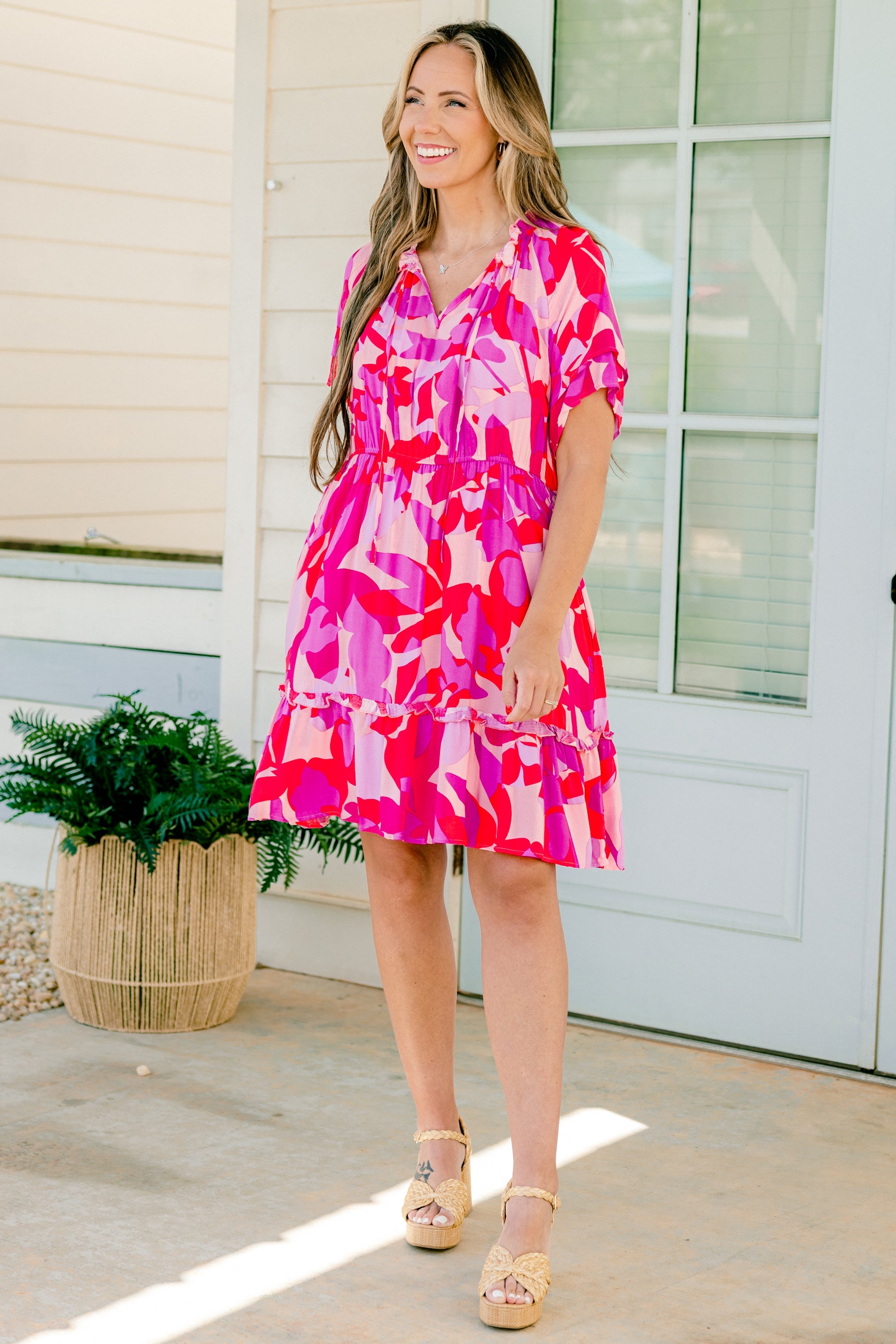 Take A Cruise Dress, Pink