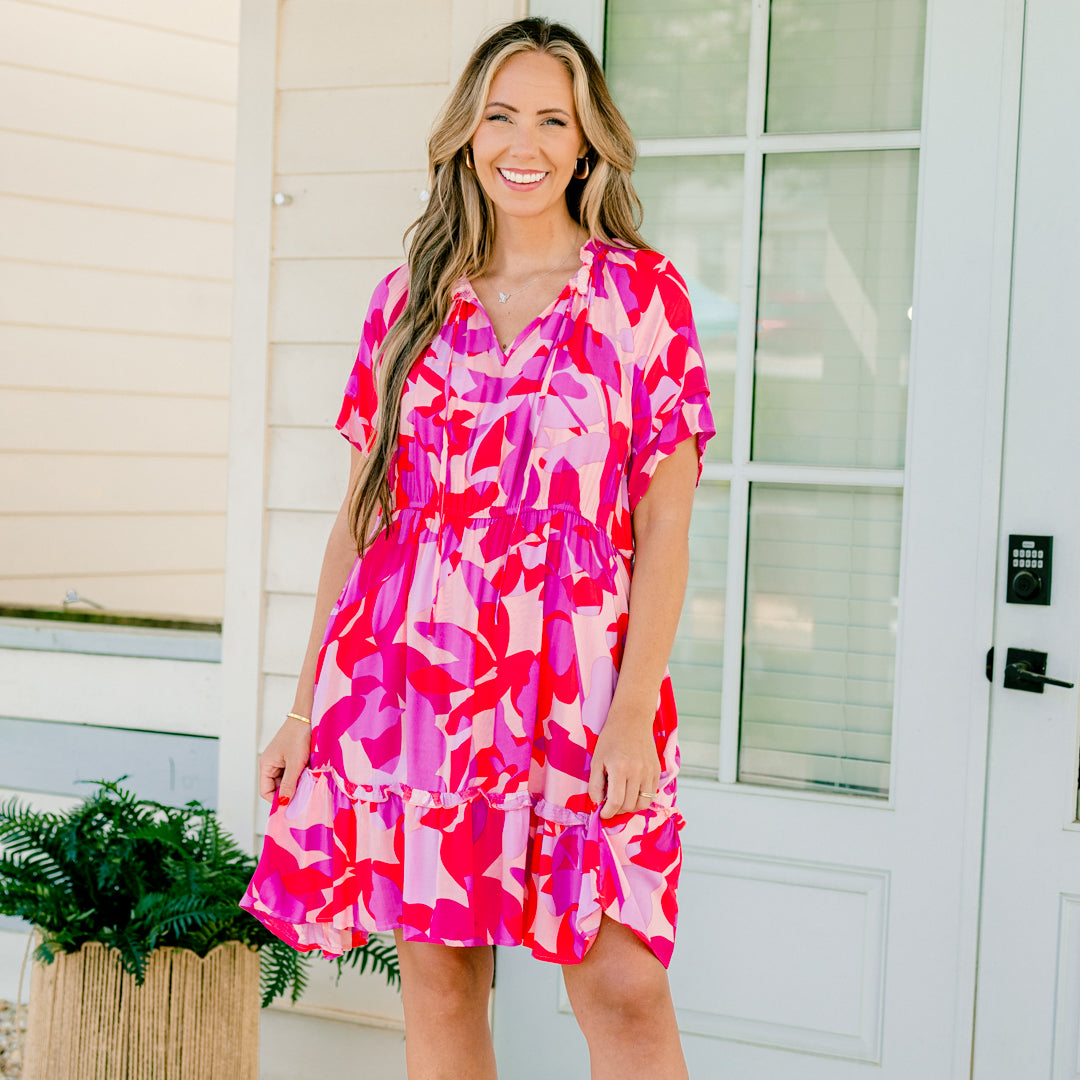 Take A Cruise Dress, Pink