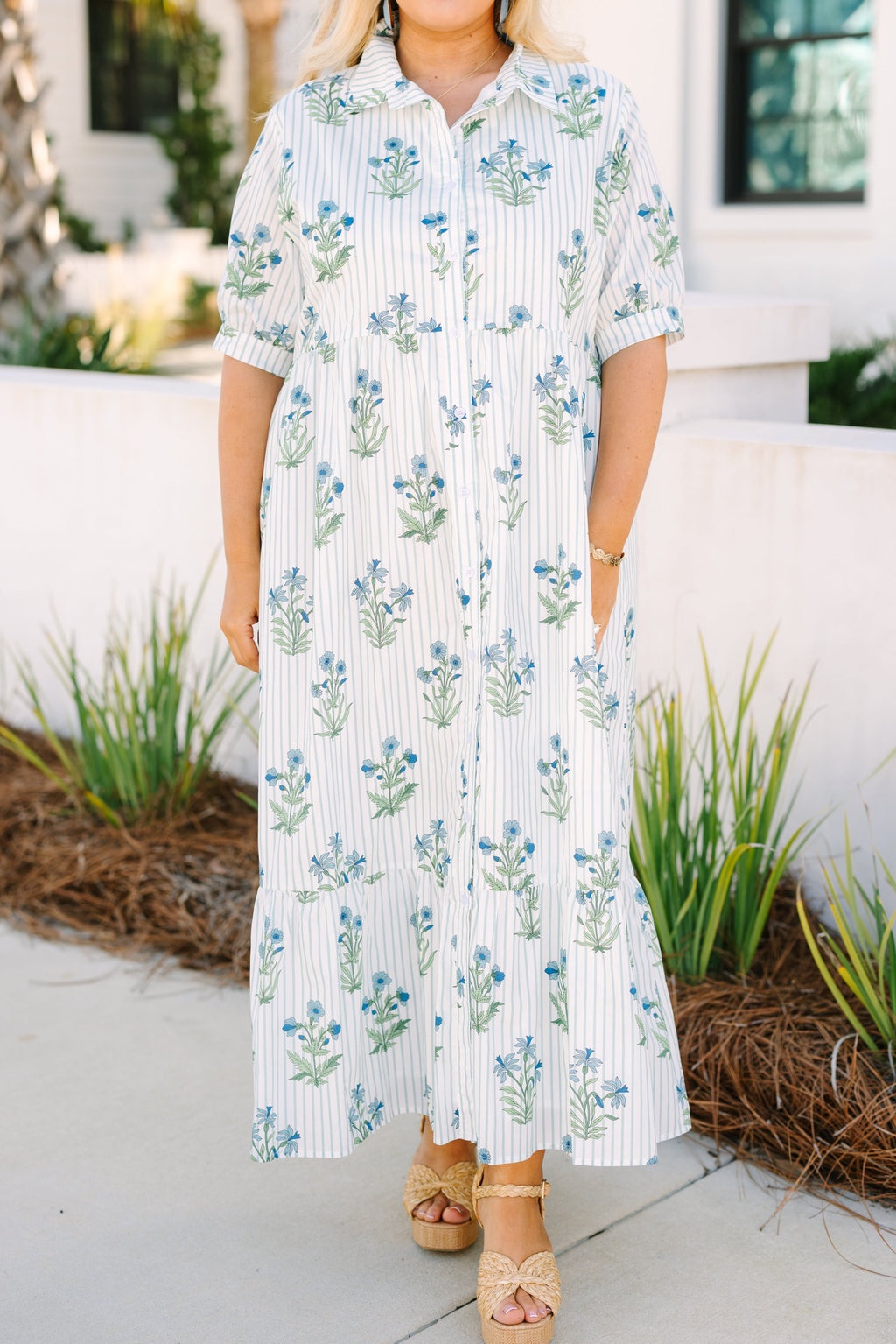 Take A Second Dress, Light Blue