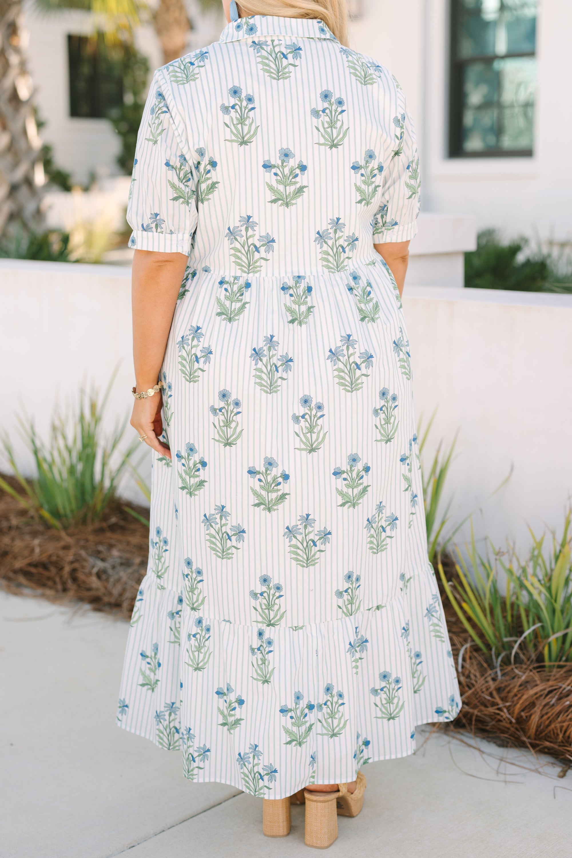 Take A Second Dress, Light Blue
