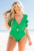 Take Me Away Swimsuit, Green