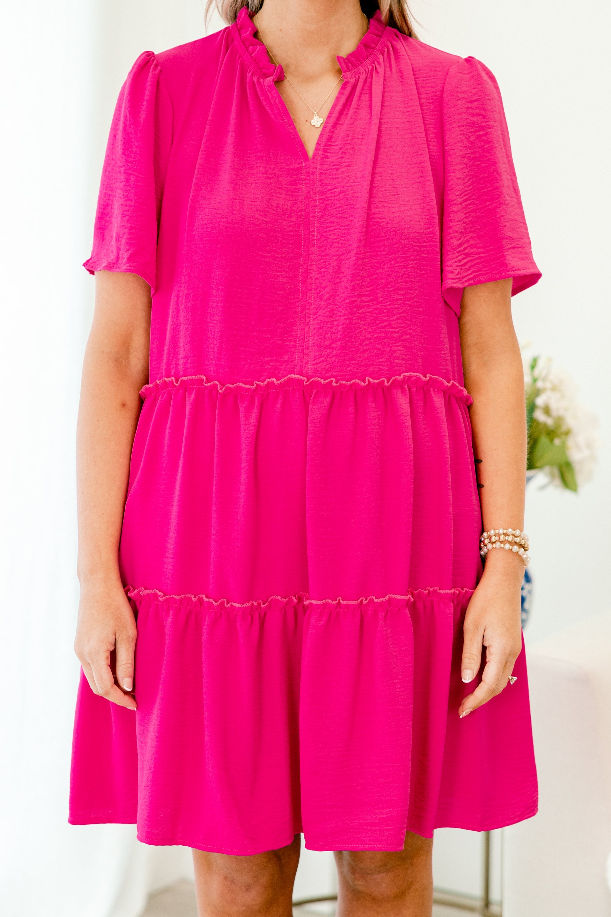 Take Over Dress, Pink