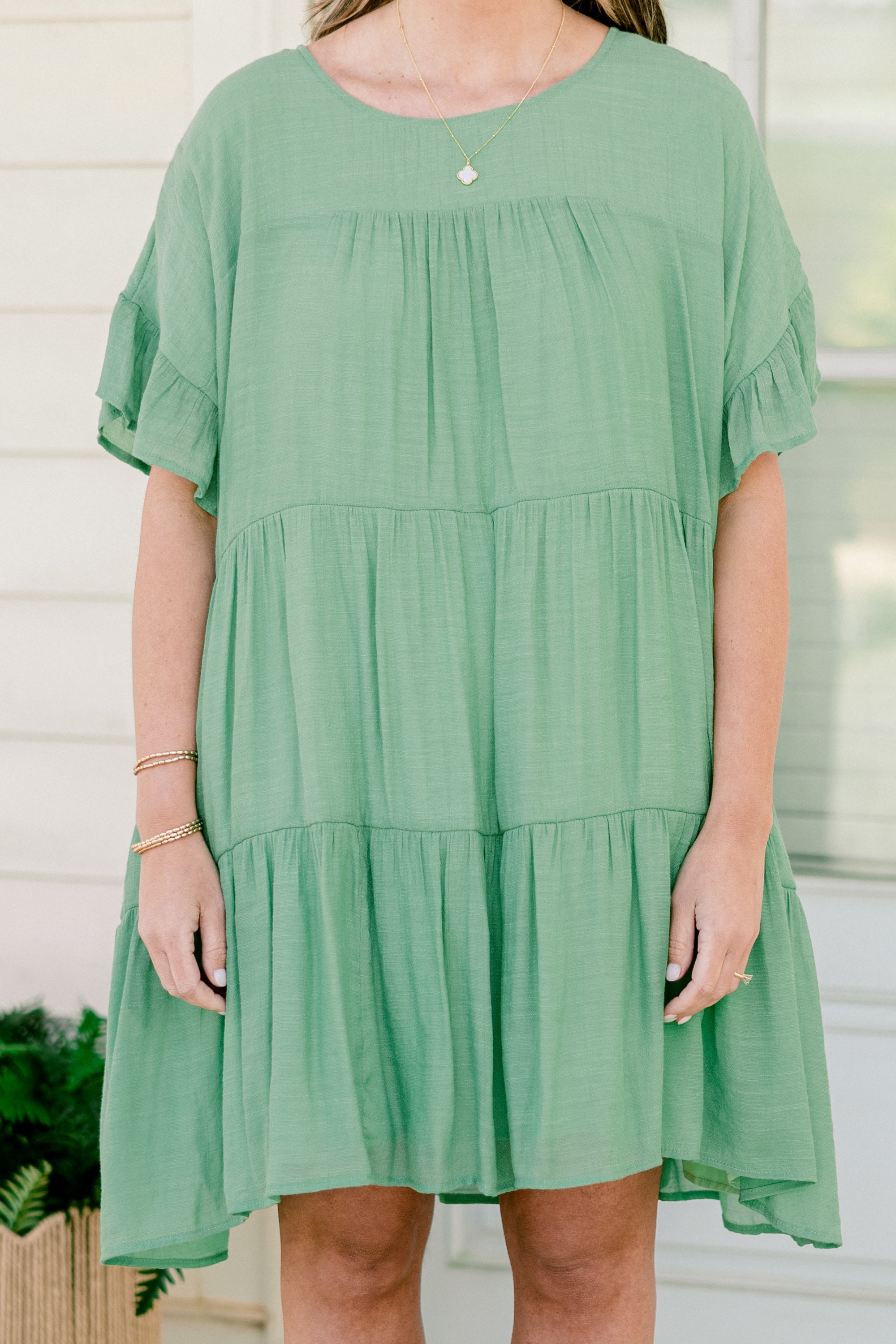Show Me The Way Dress, Green