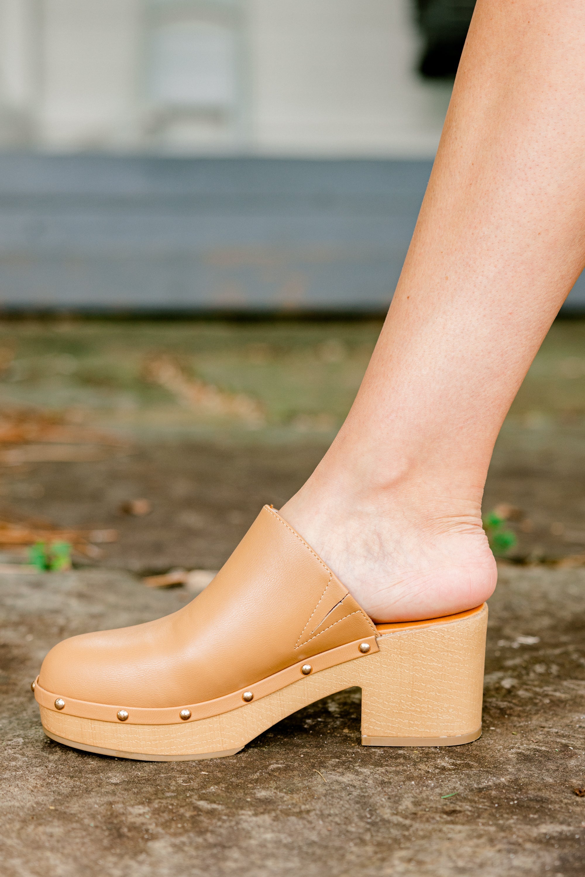 Take You Out Clogs, Tan