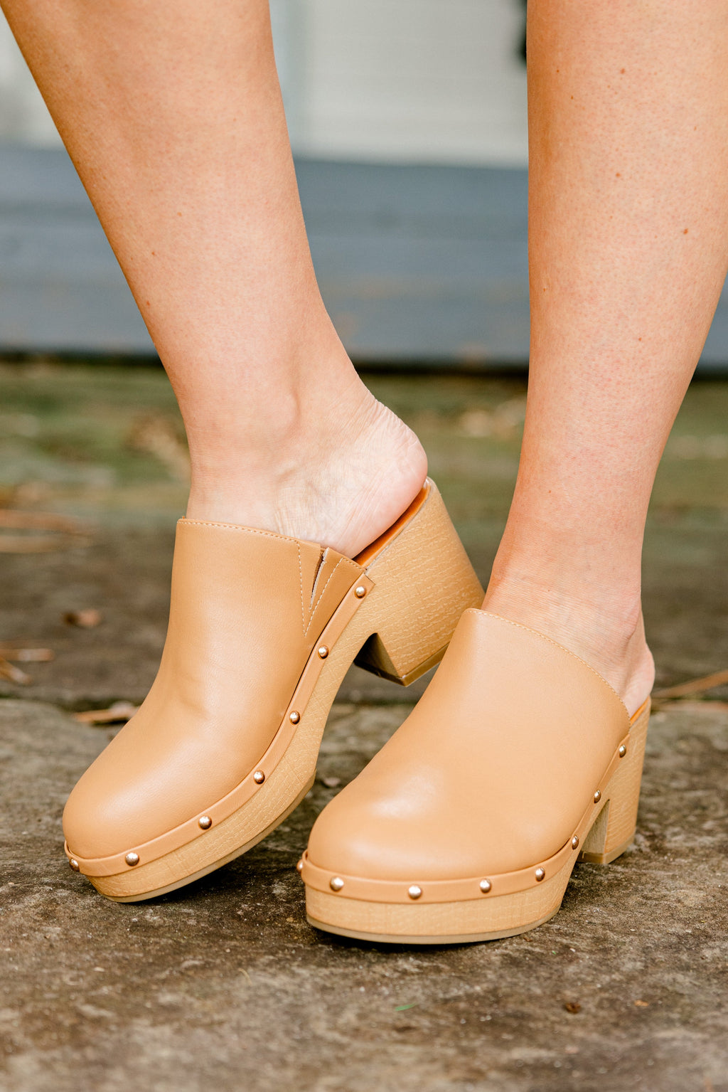 Take You Out Clogs, Tan