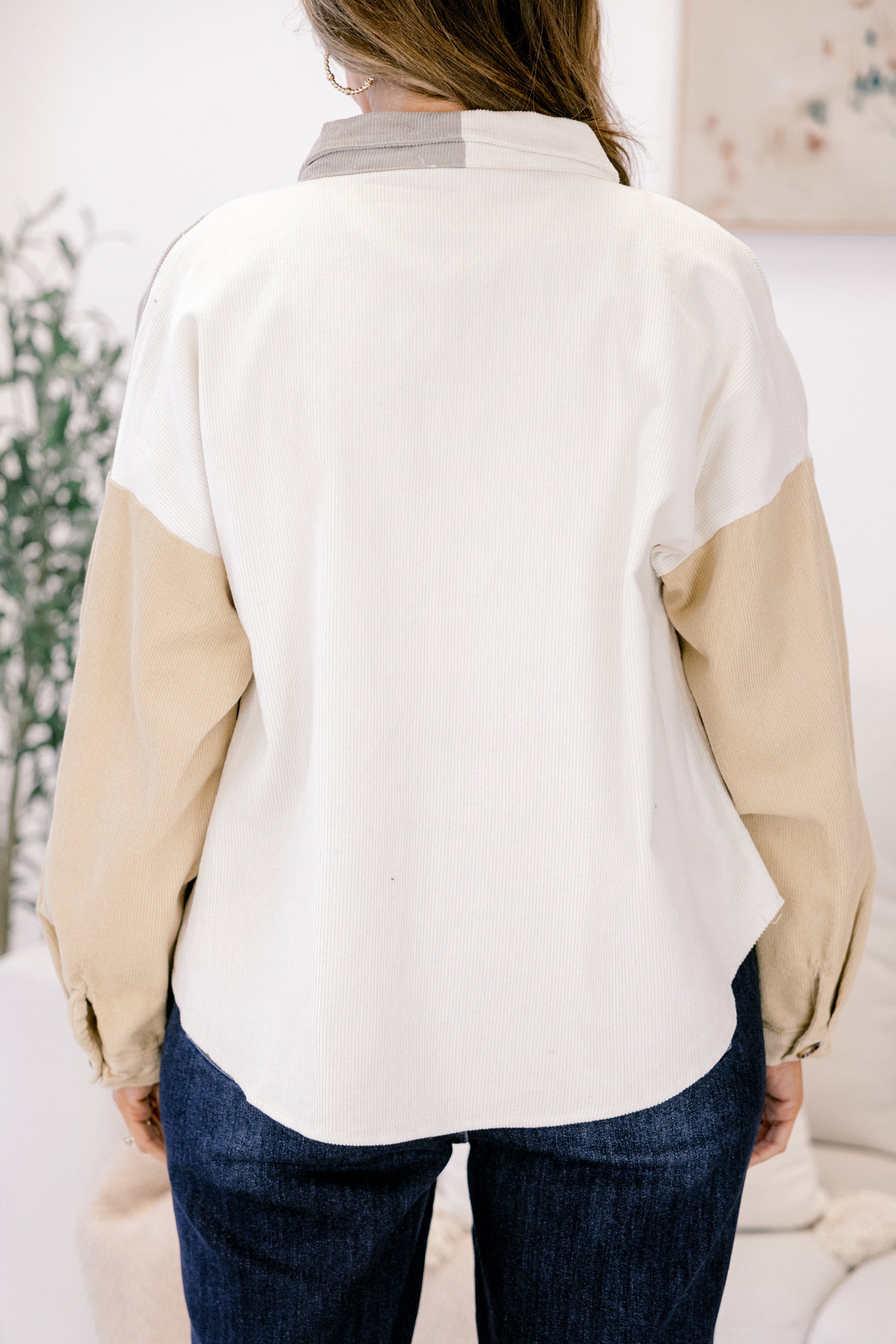 Taking My Chances Jacket, Grey-Taupe