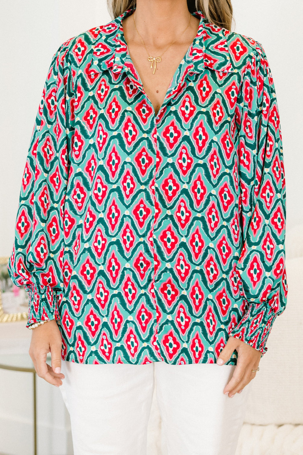 Taking What's Not Yours Top, Teal