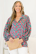 Taking What's Not Yours Top, Teal