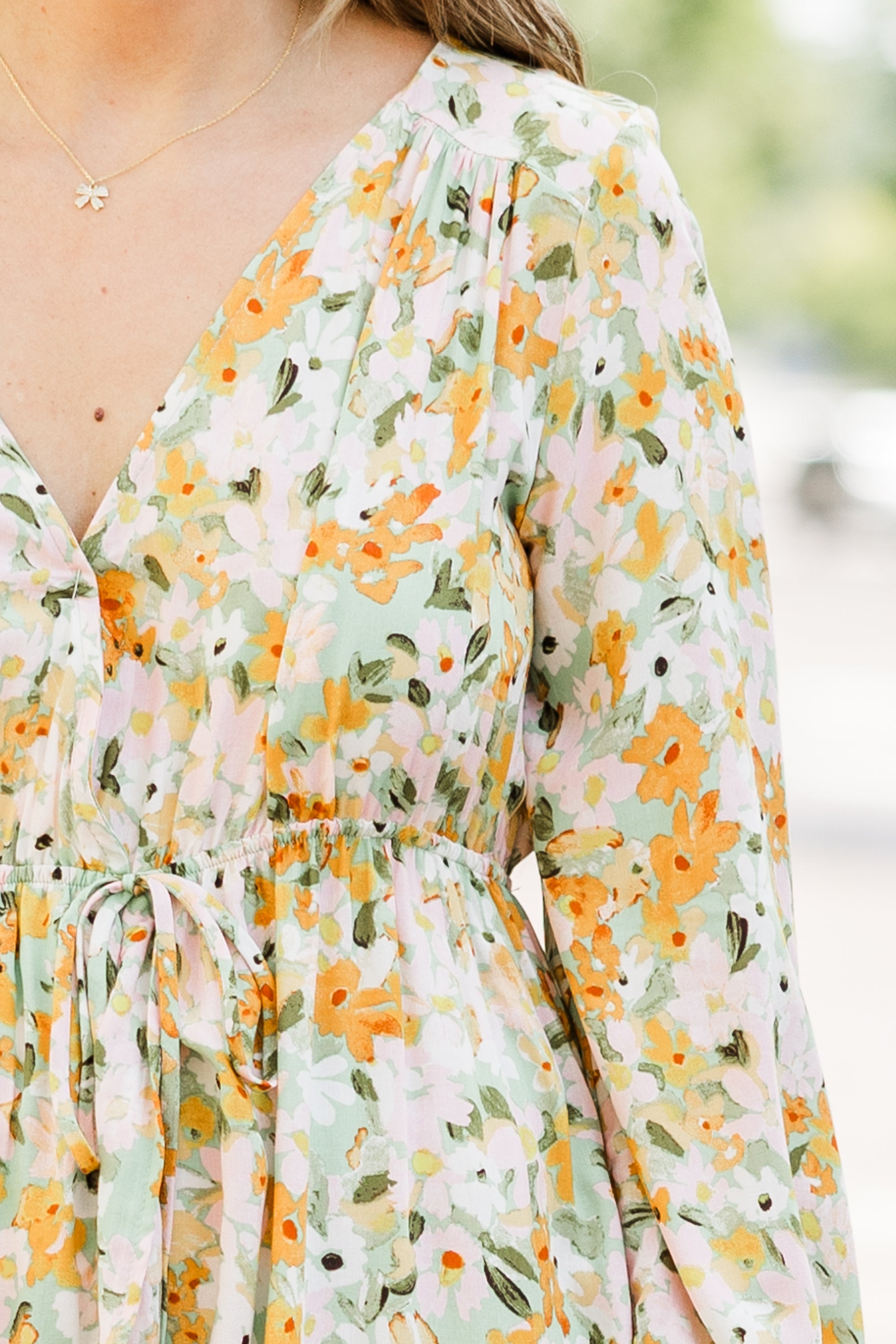 Talking Bout' My Girl Dress, Yellow