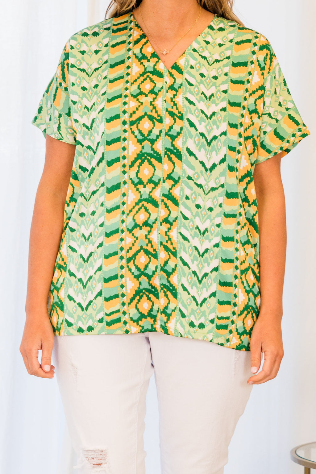 Tangled Up In You Top, Green
