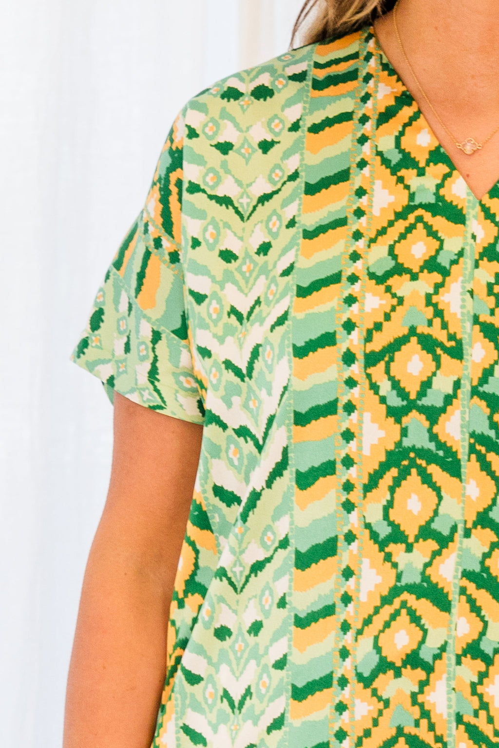 Tangled Up In You Top, Green