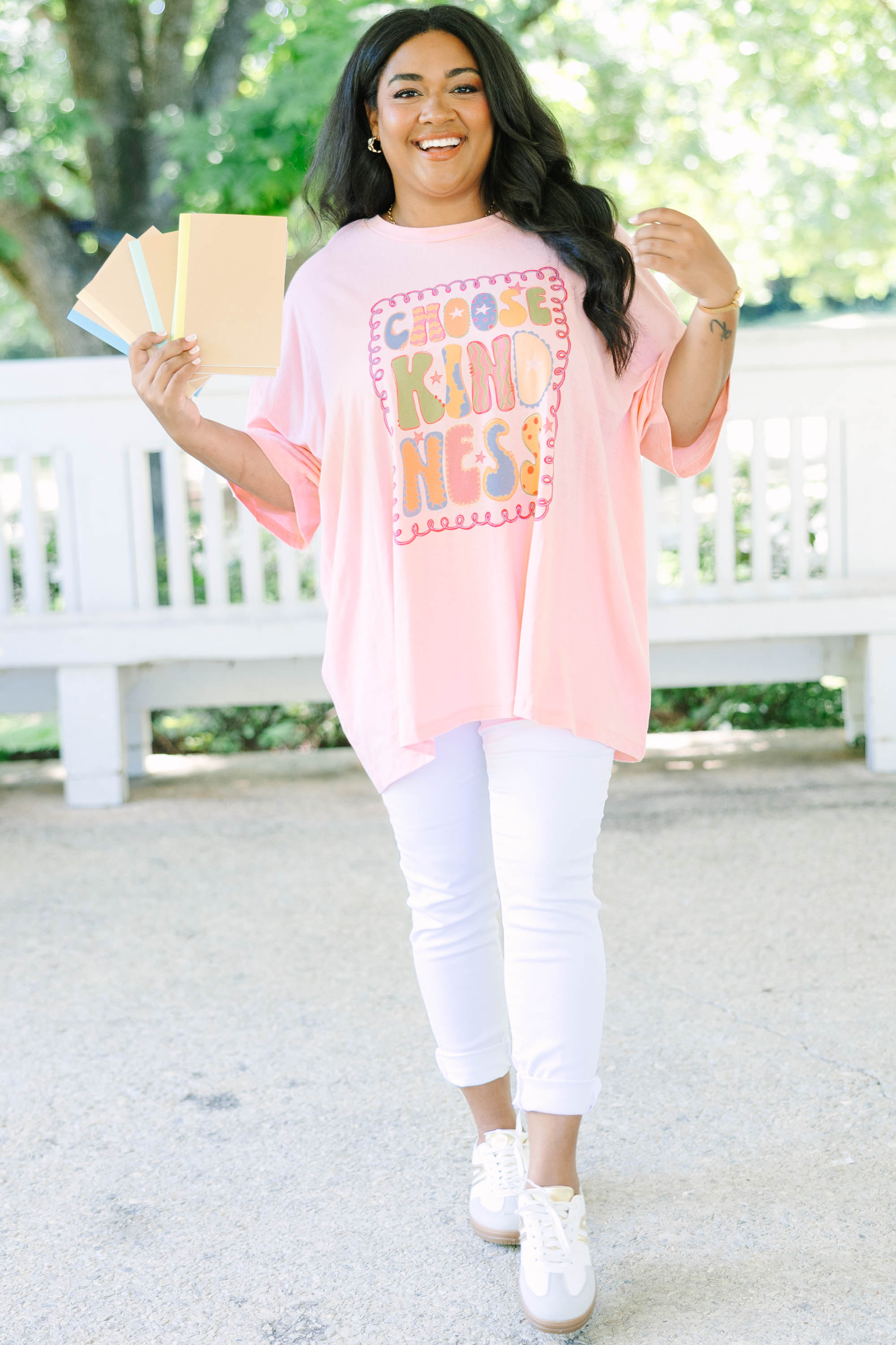 Teaching Moment Boyfriend Tee, Dark Pink